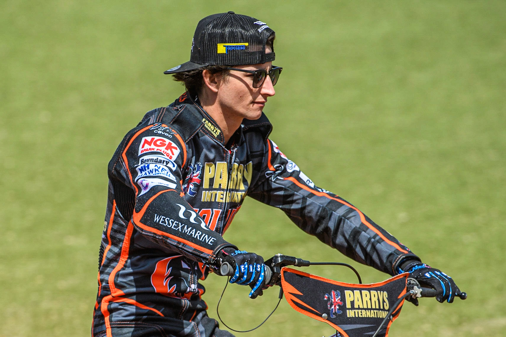 Zach Cook - Wolverhampton Parrys International Wolves during the Sports Insure Premiership match between Belle Vue Aces and Wolverhampton Wolves at the National Speedway Stadium, Manchester on Monday 29th May 2023. (Photo: Ian Charles | MI News)