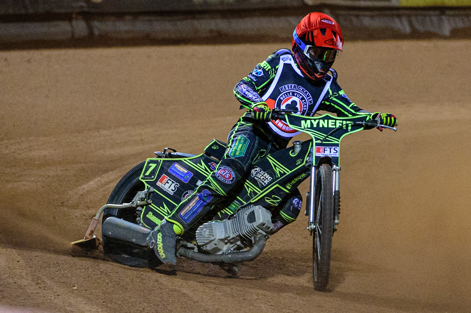 MANCHESTER, UK. OCT 23RD  Jye Etheridge  in action  during the Peter Craven Memorial Trophy event at the National Speedway Stadium, Manchester on Saturday 23rd October 2021. (Credit: Ian Charles | MI News)