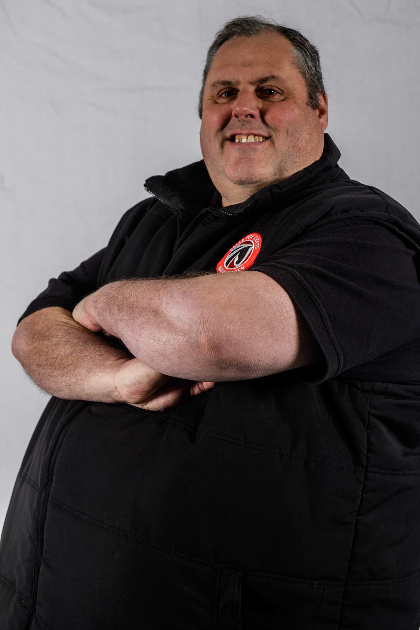Belle Vue Colts'  Joint Team Manager Steve Williams during the Belle Vue Aces Media Day at the National Speedway Stadium, Manchester on Monday 11th March 2024. (Photo: Ian Charles | MI News)