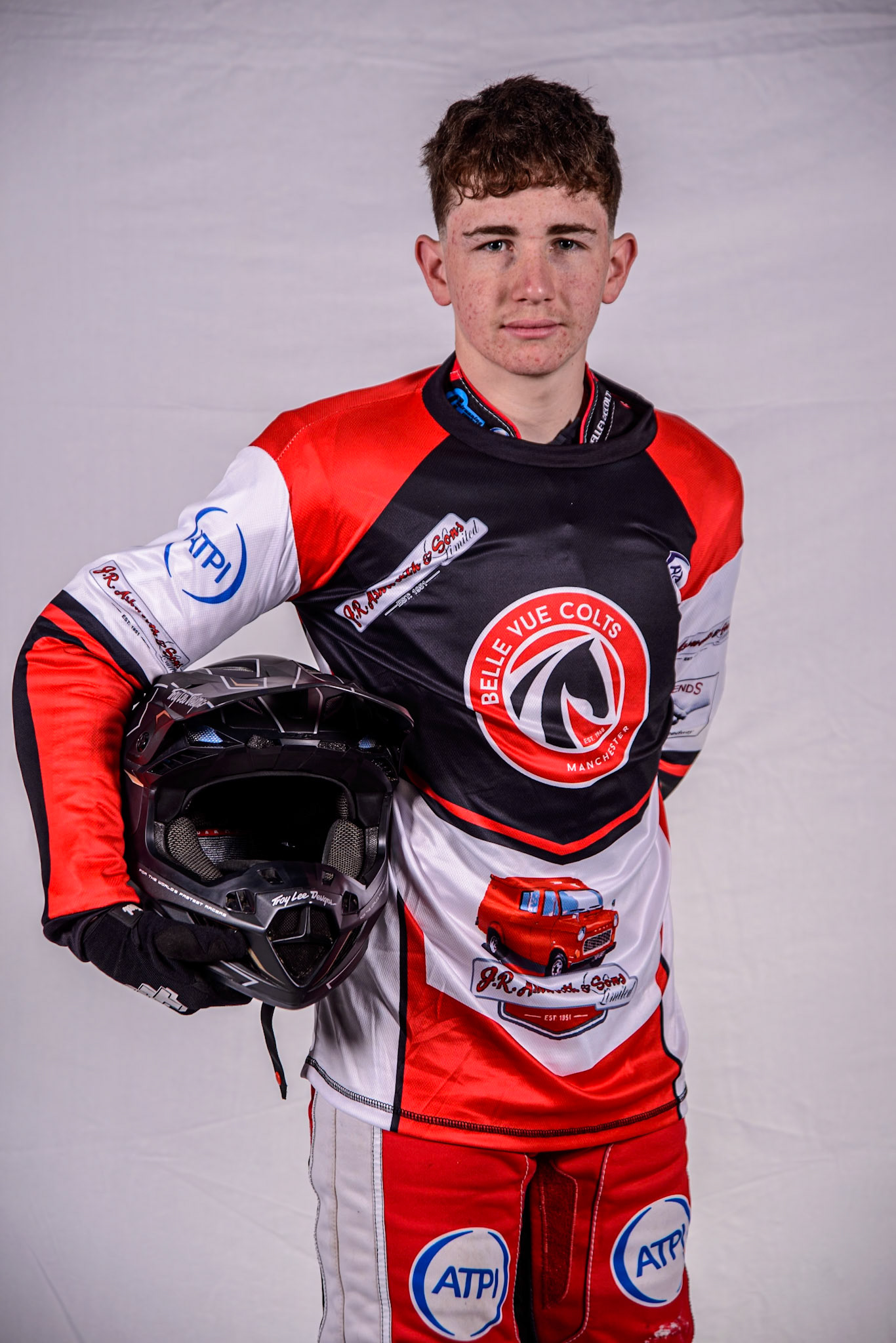 Will Cairns - Belle Vue Colts during the Belle Vue Aces Media Day at the National Speedway Stadium, Manchester on Wednesday 12th March 2025. (Photo: Ian Charles | MI News)