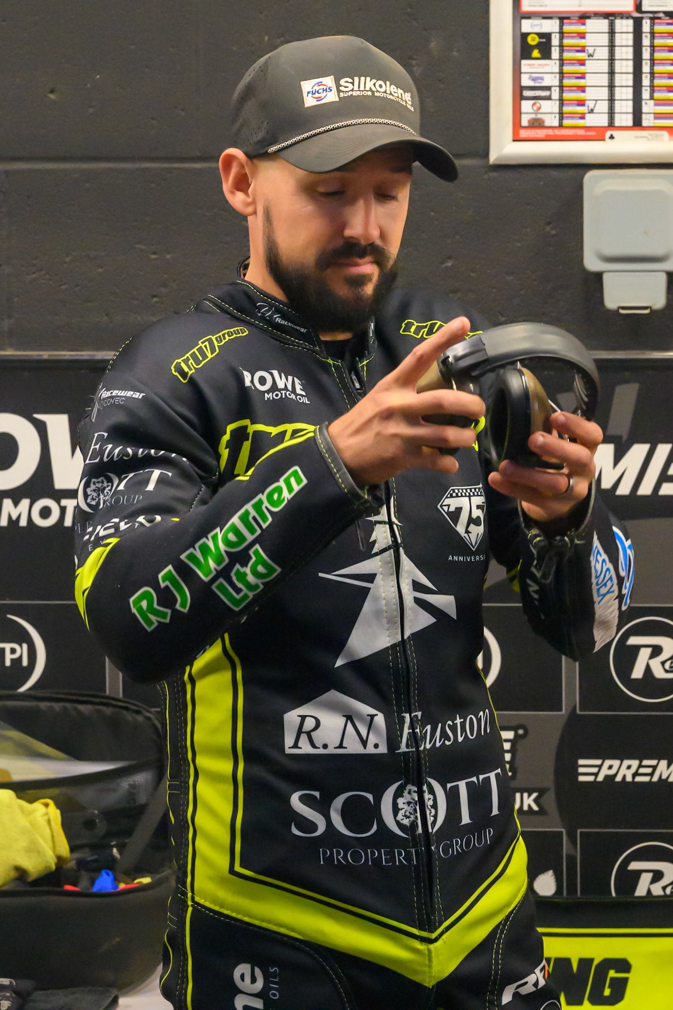 Danny King of Ipswich Witches during the Rowe Motor Oil Premiership Play Off Semi Final 2nd leg match between Belle Vue Aces and Ipswich Witches at the National Speedway Stadium, Manchester on Monday 28th September 2026. (Photo: Ian Charles | MI News)