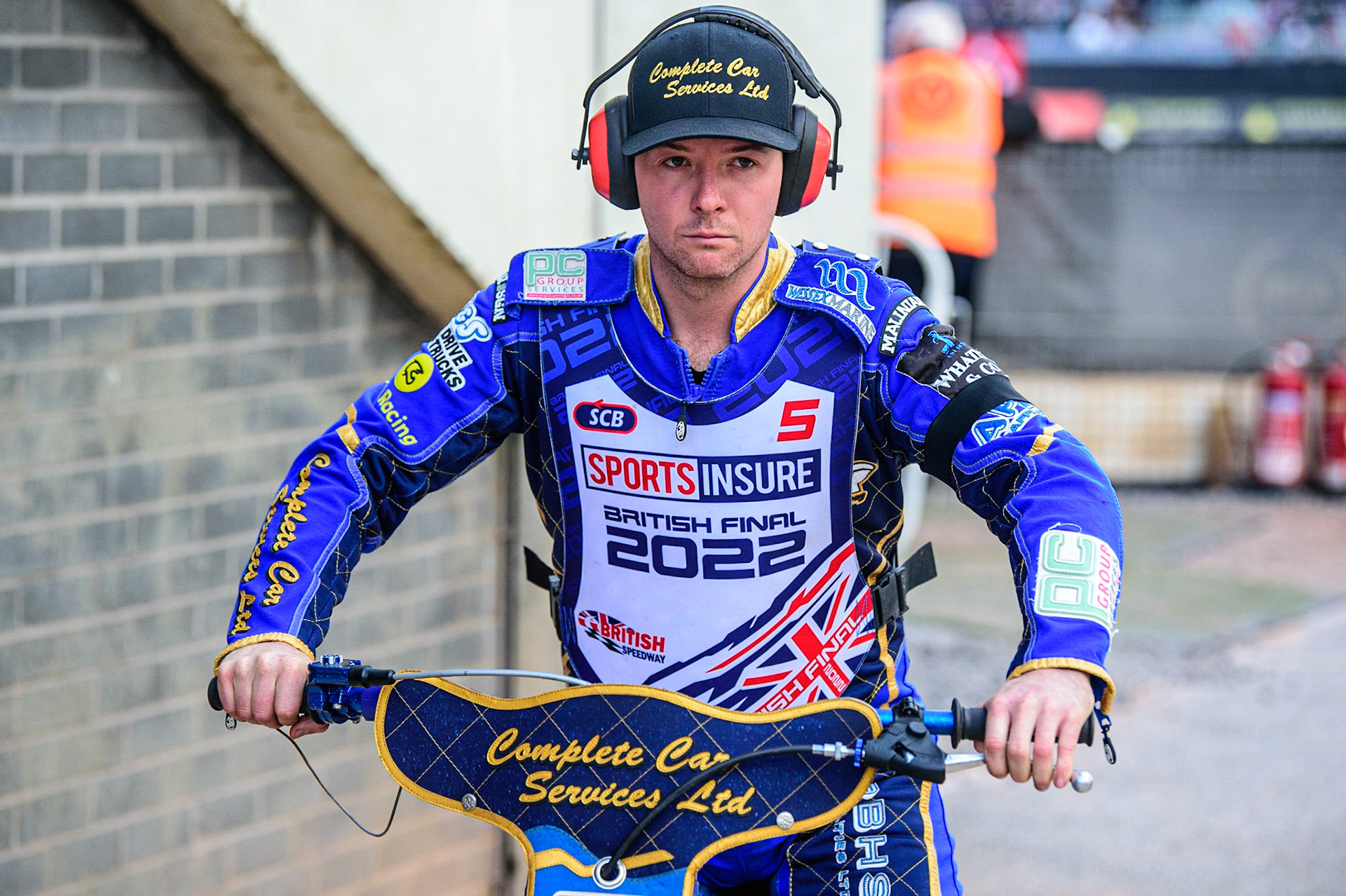 Kyle Howarth  during the Sports Insure British Speedway Final, at the National Speedway Stadium, Manchester, on Sunday 18th September 2022. (Credit: Ian Charles | MI News )