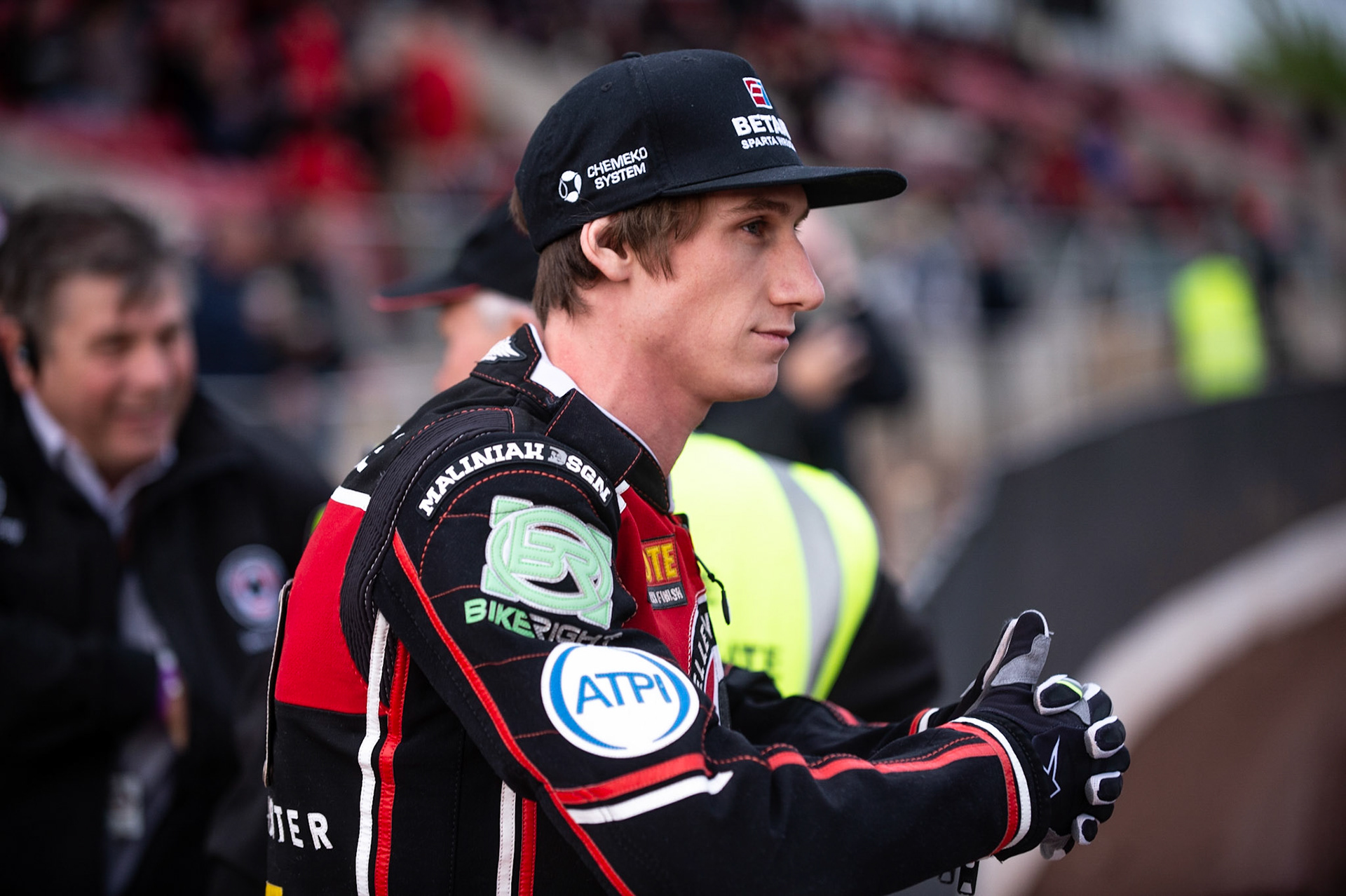 Photo by Ian Charles:

Max Fricke 

Belle Vue Aces v Peterborough Panthers, British Speedway Premiership, National Speedway Stadium, Manchester, Monday, 29, April, 2019