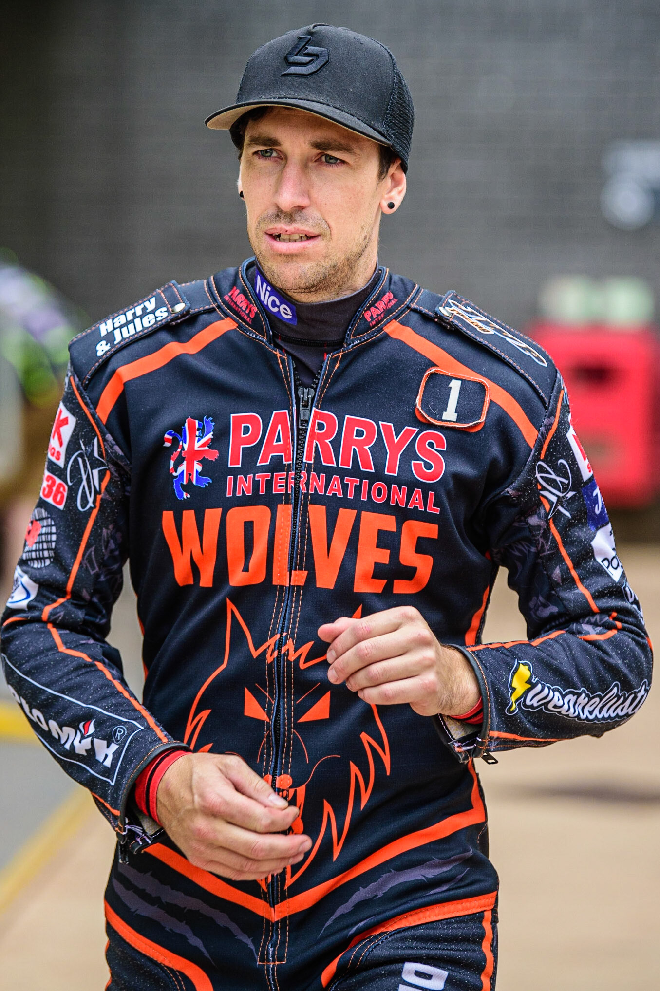 Sam Masters  - Parry's International Wolves during the SGB Premiership match between Belle Vue Aces and Wolverhampton Wolves at the National Speedway Stadium, Manchester on Monday 29th August 2022. (Credit: Ian Charles | MI News)
