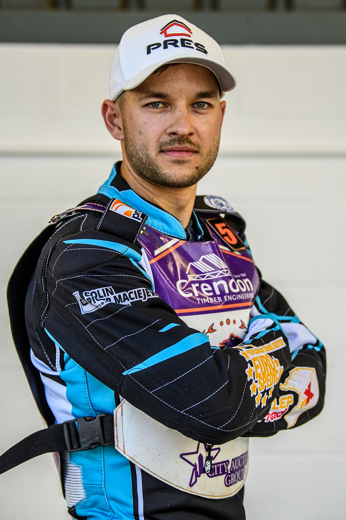Vadim Tarasenko - Peterborough Crendon Panthers during the Sports Insure Premiership match between Belle Vue Aces and Peterborough at the National Speedway Stadium, Manchester on Monday 19th June 2023. (Photo: Ian Charles | MI News)