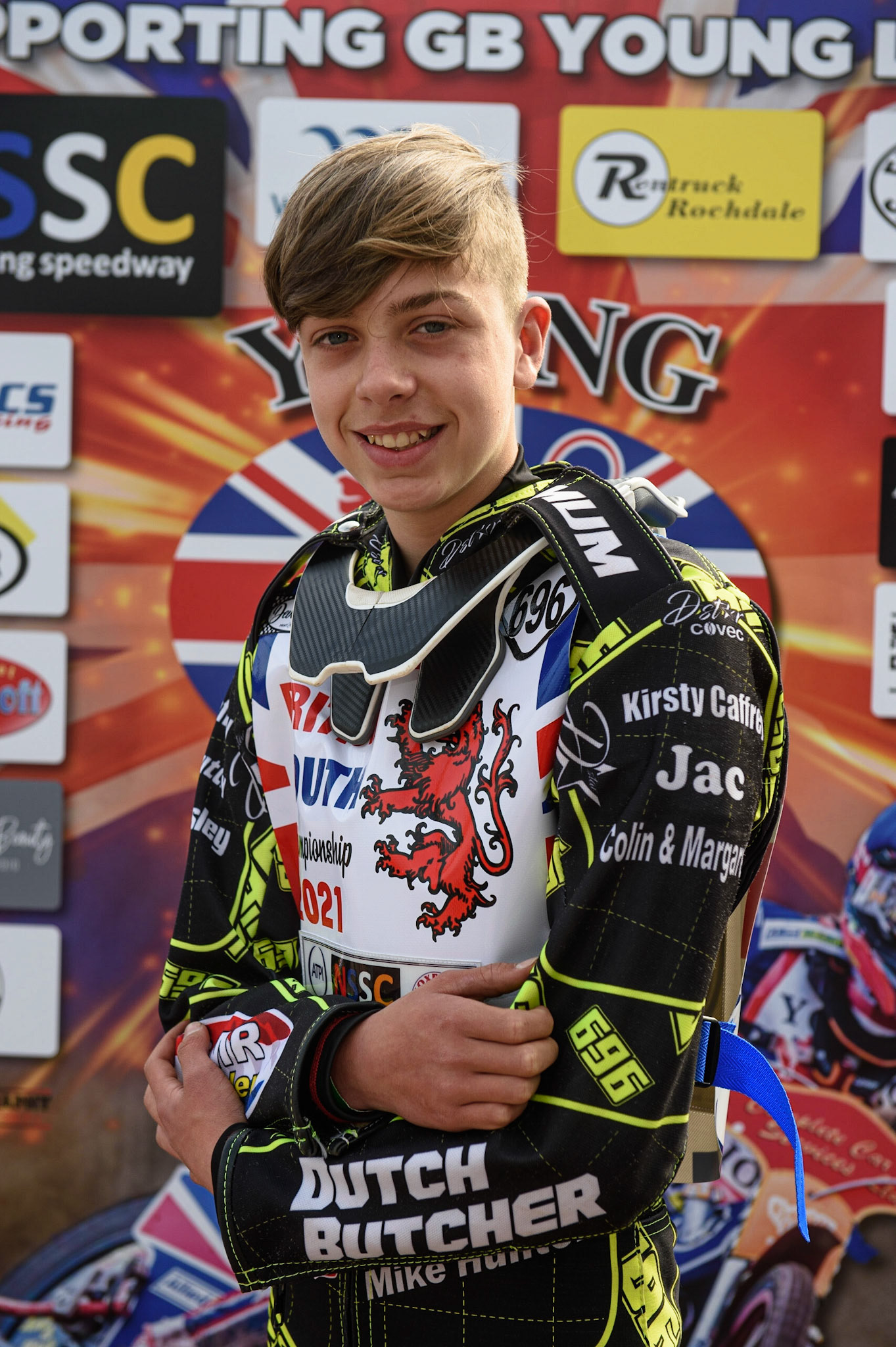 MANCHESTER, UK. MAY 28TH   Ace Pijper - 250cc CLASS during the British Junior Championship at the National Speedway Stadium, Manchester on Friday 28th May 2021. (Credit: Ian Charles | MI News)