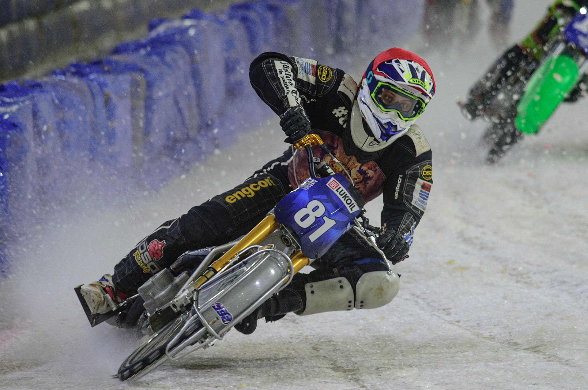 HEERENVEEN, NL. APR 1. Jimmy Olsén in action  during the ROLOEF THIJS BOKAAL  at Ice Rink Thialf, Heerenveen on Friday 1st April 2022. (Credit: Ian Charles | MI News)