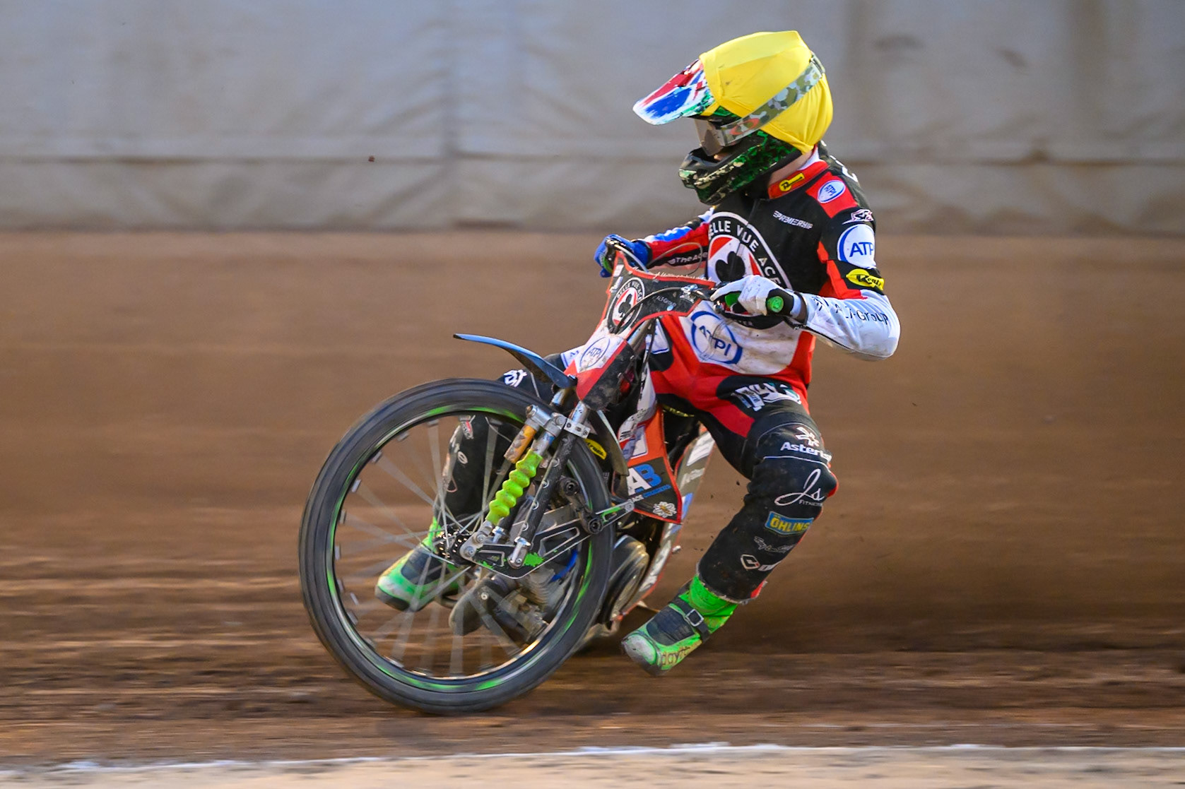 Will Cairns of Belle Vue Aces in action during the Rowe Motor Oil Premiership match between Northampton Foxes and Belle Vue Aces at Northampton International Shaleway, Northampton on Thursday 13th August 2026. (Photo: Ian Charles | MI News)