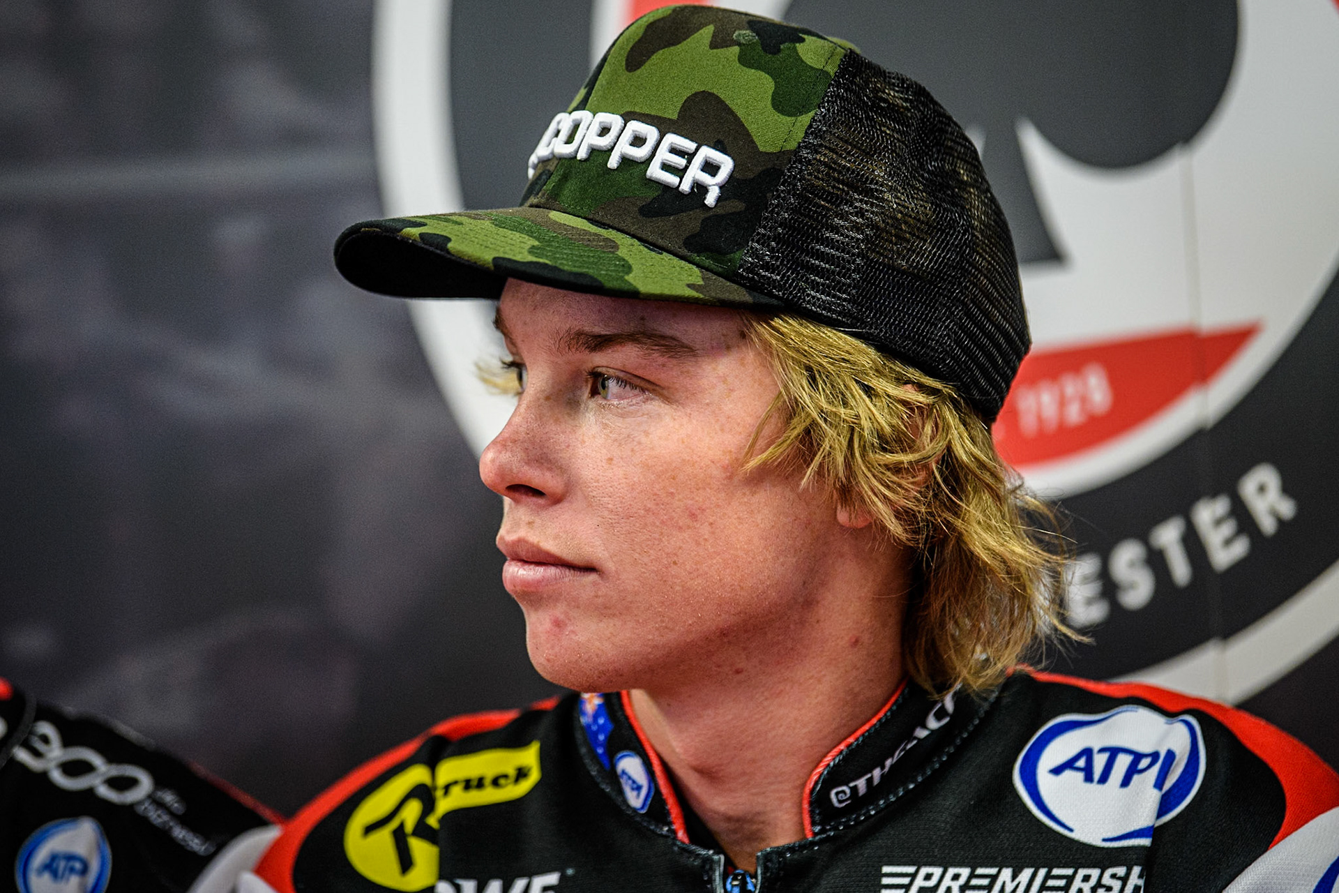 Tate Zischke during the Belle Vue Aces Media Day at the National Speedway Stadium, Manchester on Wednesday 12th March 2025. (Photo: Ian Charles | MI News)