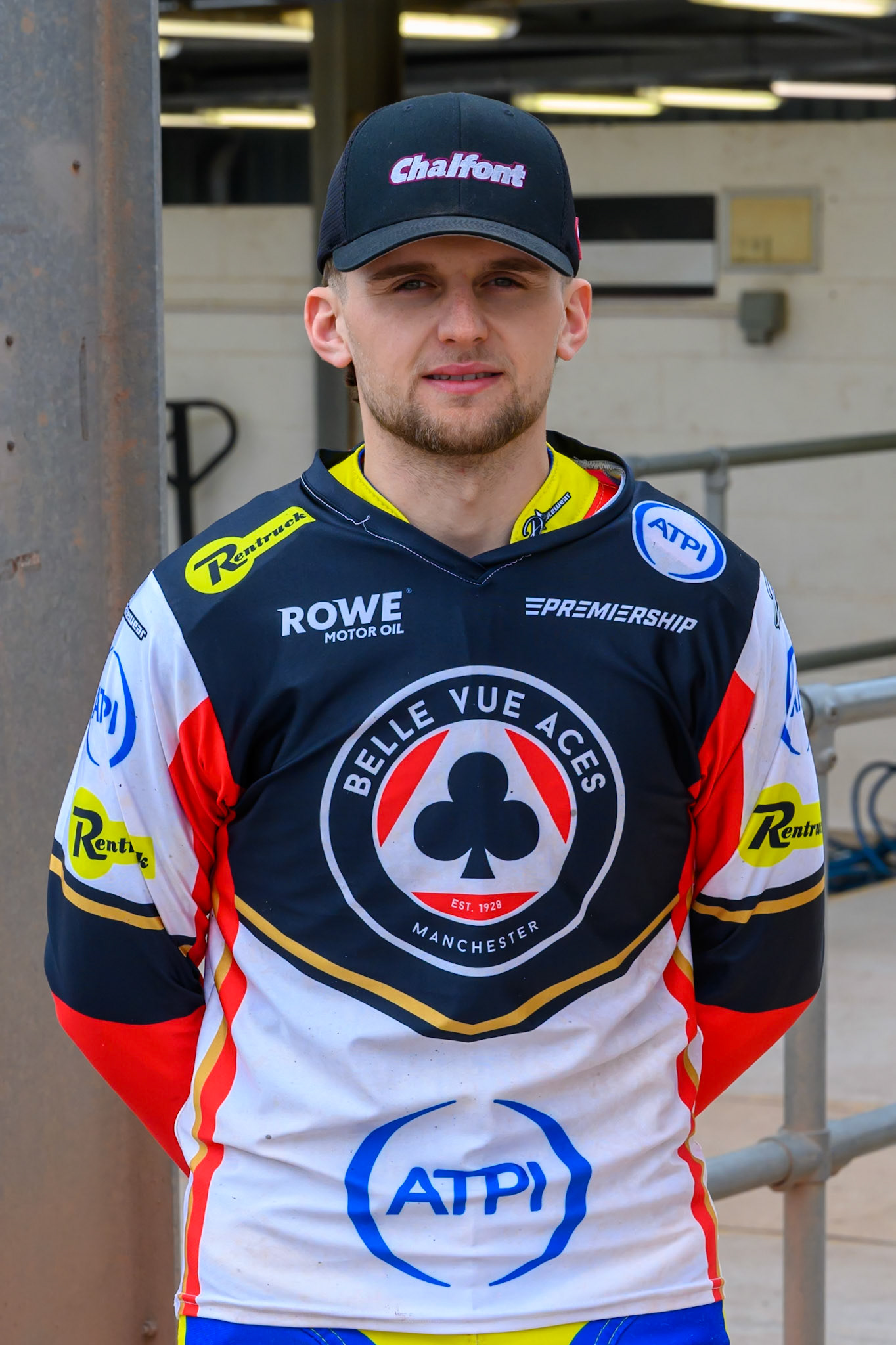 Leon Flint, Guest Rider for Belle Vue Aces during the Rowe Motor Oil Premiership match between Belle Vue Aces and Northampton Foxes at the National Speedway Stadium, Manchester on Monday 4th May 2026. (Photo: Ian Charles | MI News)