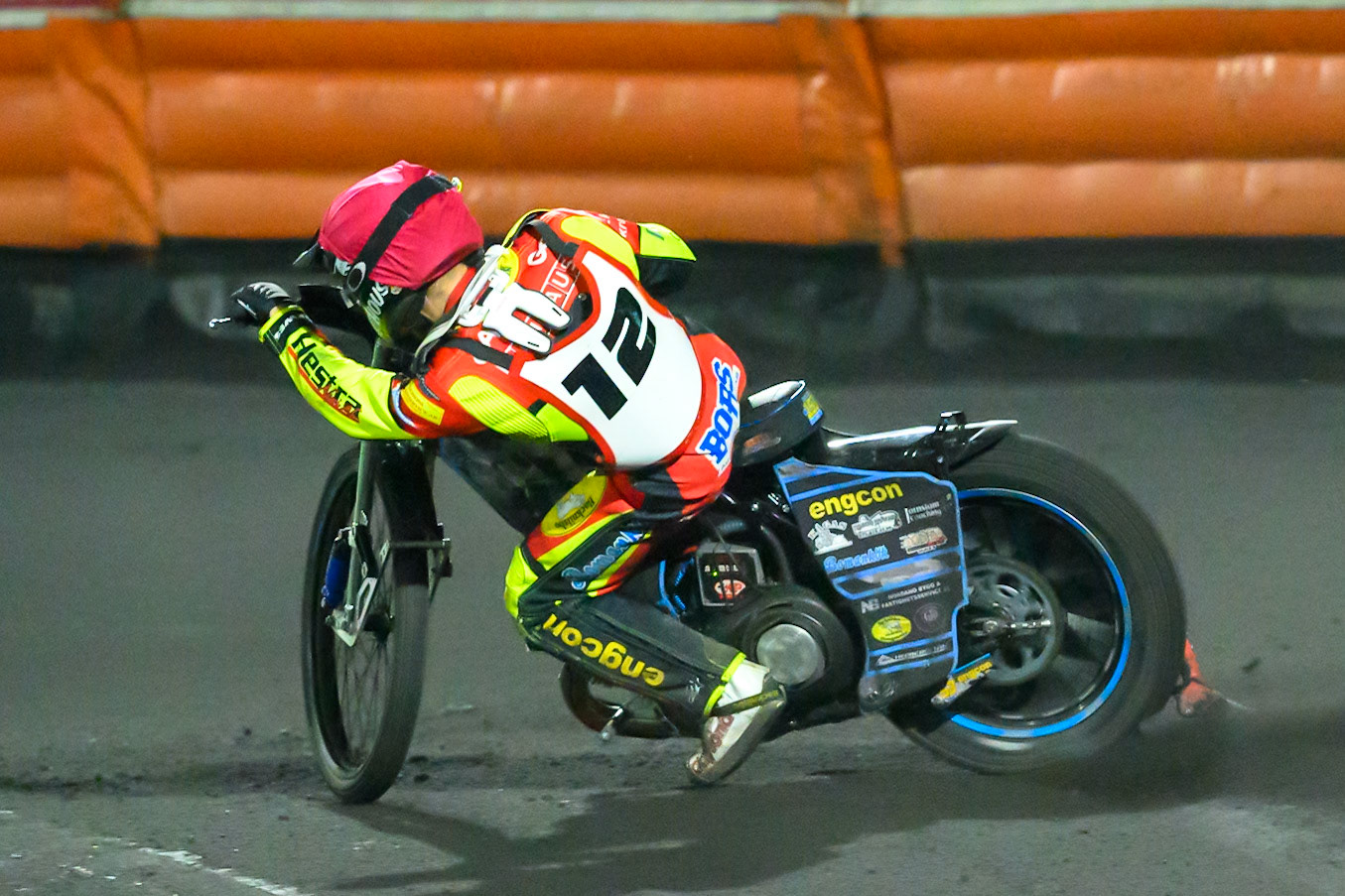 Eddie Bock of Sweden in action during the Gouden KENNY Helm at Speedway Veenoord, Veenoord in the Netherlands on Saturday 19th September 2026. (Photo: Ian Charles | MI News)