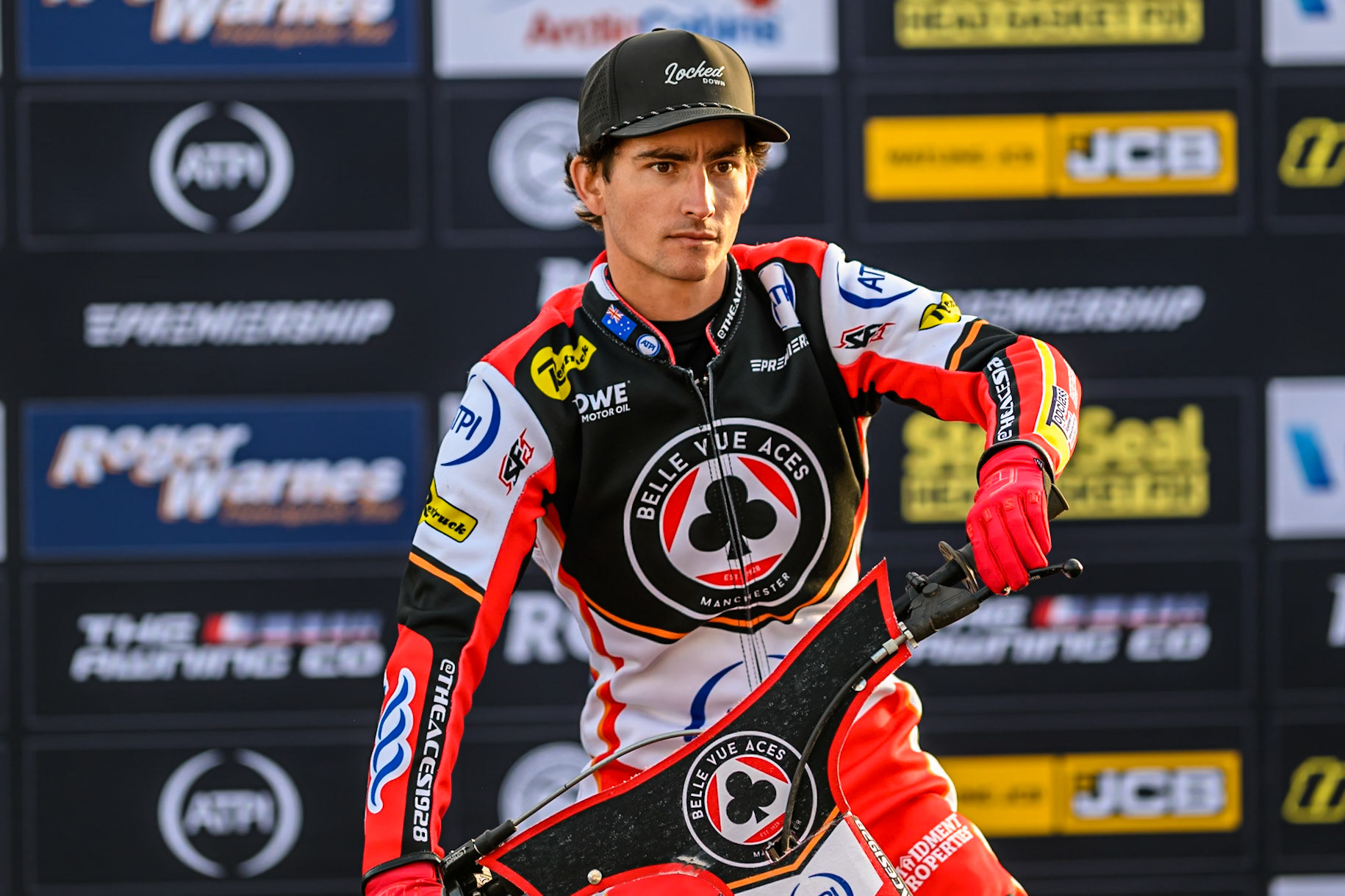 Zach Cook of Belle Vue Aces during the Rowe Motor Oil Premiership match between Belle Vue Aces and Ipswich Witches at the National Speedway Stadium, Manchester on Monday 4th August 2025. (Photo: Ian Charles | MI News)