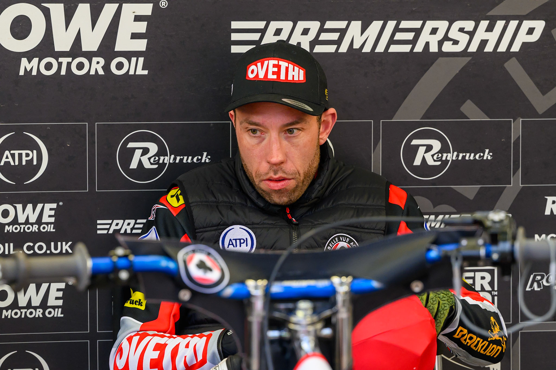 Peter Kildemand of Belle Vue Aces during the Rowe Motor Oil Premiership match between Belle Vue Aces and Ipswich Witches at the National Speedway Stadium, Manchester on Monday 20th April 2026. (Photo: Ian Charles | MI News)