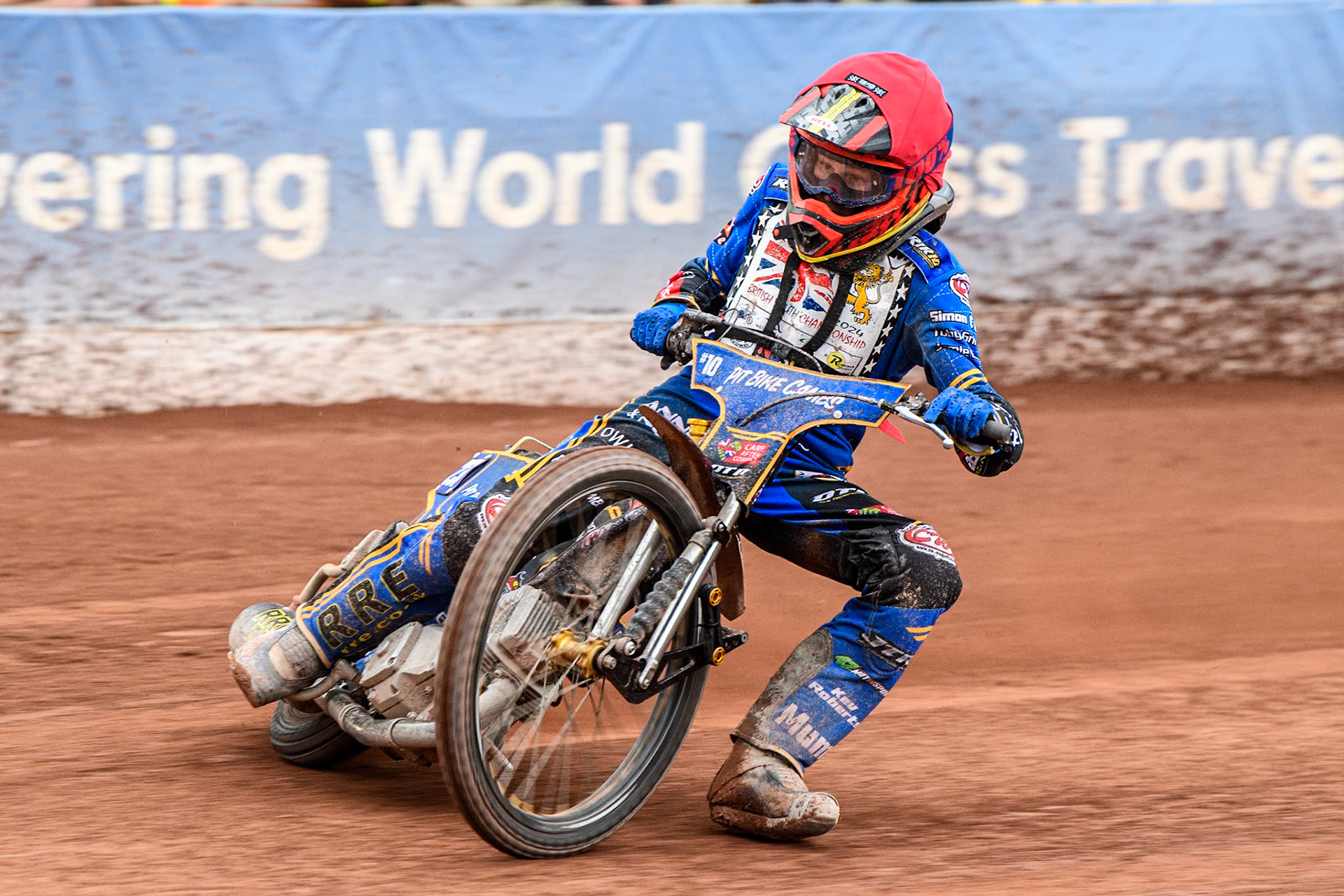 Ryan Ingram (500cc)  in action during the British Youth 500cc Championships at the National Speedway Stadium, Manchester on Friday 2nd August 2024. (Photo: Ian Charles | MI News)