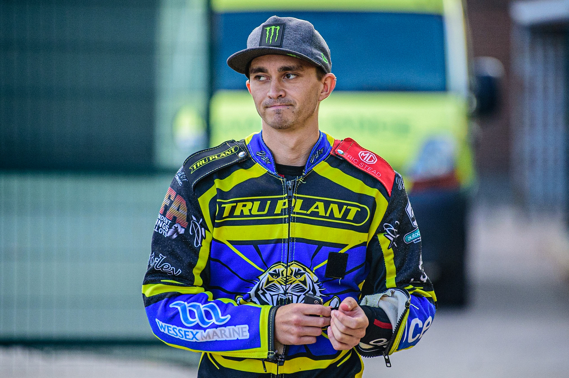 Jack Holder  - Sheffield TruPlant Tigers  during the SGB Premiership match between Belle Vue Aces and Sheffield Tigers at the National Speedway Stadium, Manchester on Monday 5th September 2022. (Credit: Ian Charles | MI News)