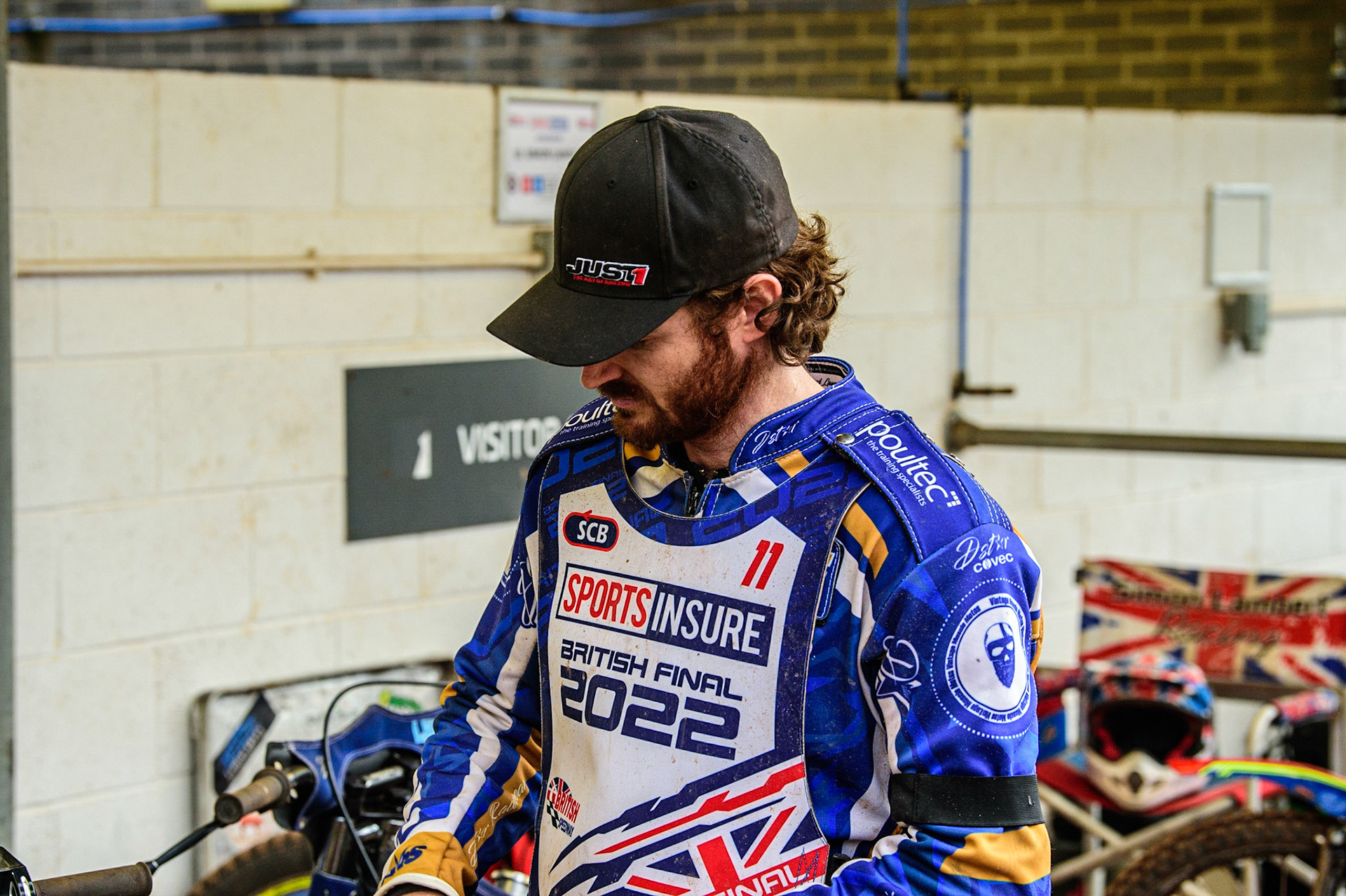 Richard Lawson  during the Sports Insure British Speedway Final, at the National Speedway Stadium, Manchester, on Sunday 18th September 2022. (Credit: Ian Charles | MI News )