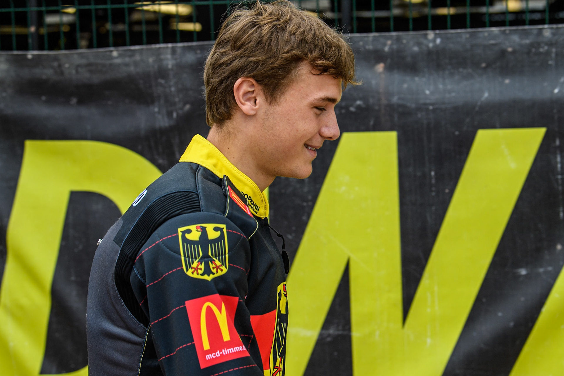 Jonny Wynant of Germany during the Monster Energy FIM Speedway of Nations 2 (Under 21) Final at the National Speedway Stadium, Manchester on Friday 12th July 2024. (Photo: Ian Charles | MI News)