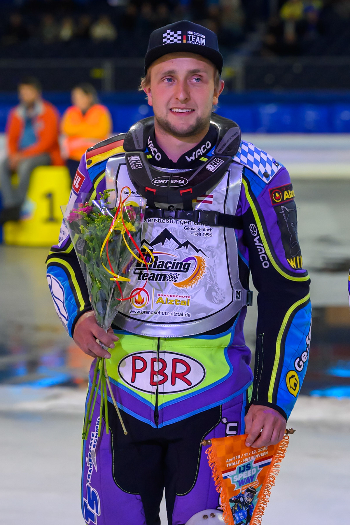 Maximilian Niedermaier of Germany during the ROELOF THIJS BOKAAL at Ice Rink Thialf, Heerenveen on Friday 10th April 2026.  (Photo: Ian Charles | MI News)