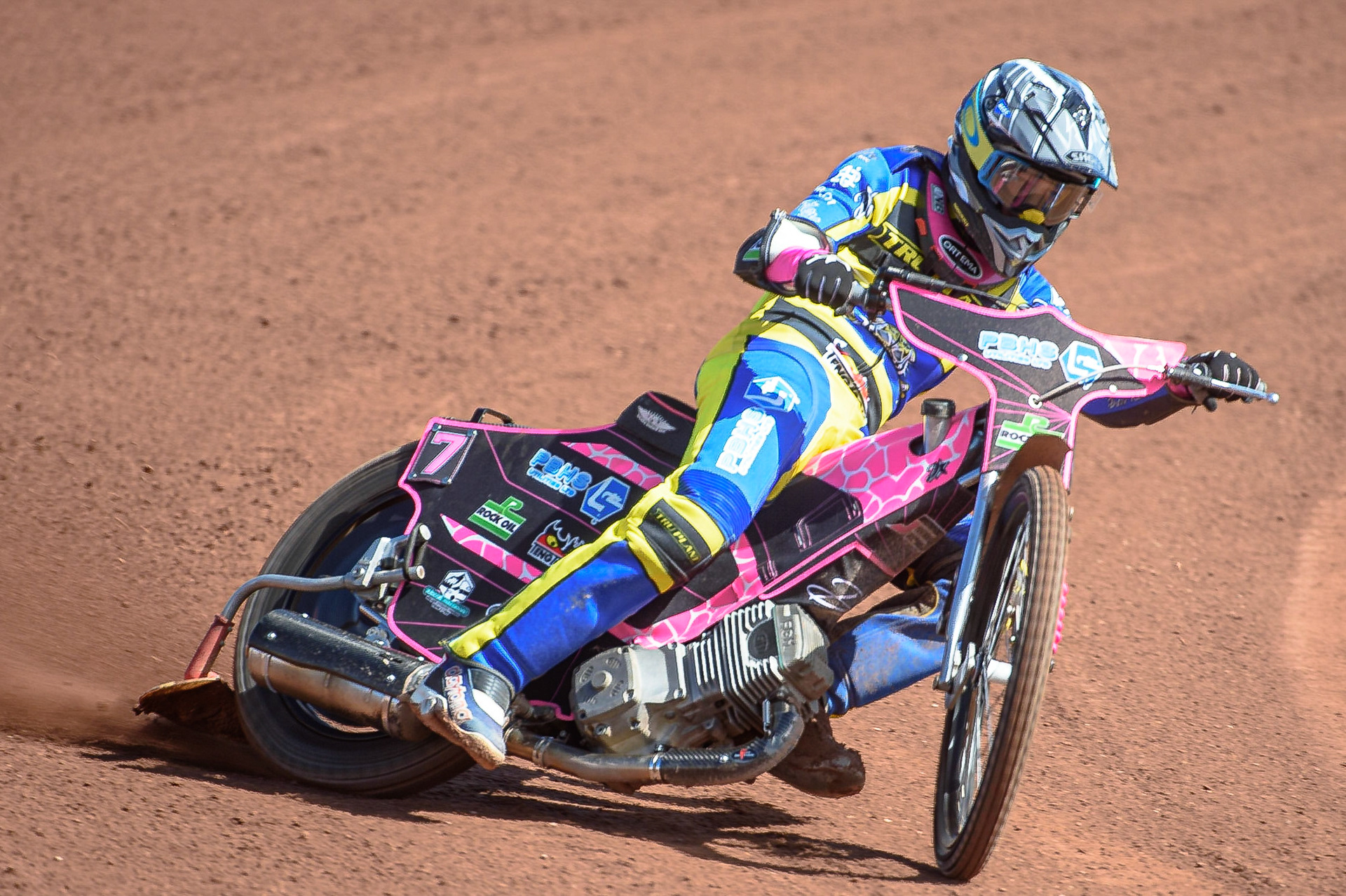 Photo: Ian CharlesJosh Bates In ActionDiscovery Networks Eurosport Speedway Season Launch, National Speedway Stadium, Manchester Wednesday  12  May  2021