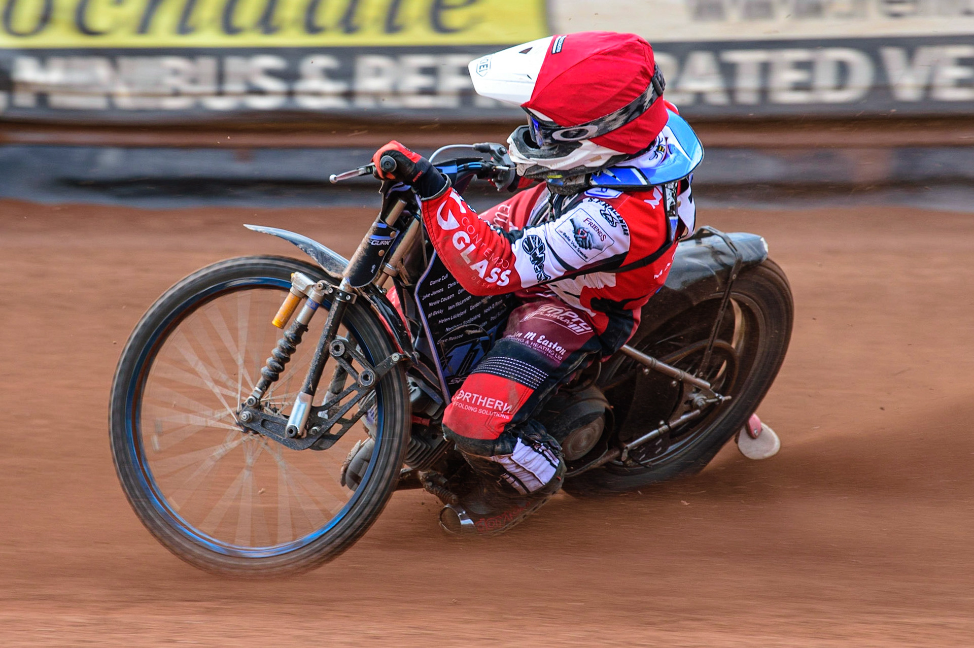 MANCHESTER, UK.  JUN 3RD  Sam McGurk in action  for Belle Vue Cool Running Colts  during the National Development League match between Belle Vue Colts and Oxford Chargers at the National Speedway Stadium, Manchester on Friday 3rd June 2022. (Credit: Ian Charles | MI News)