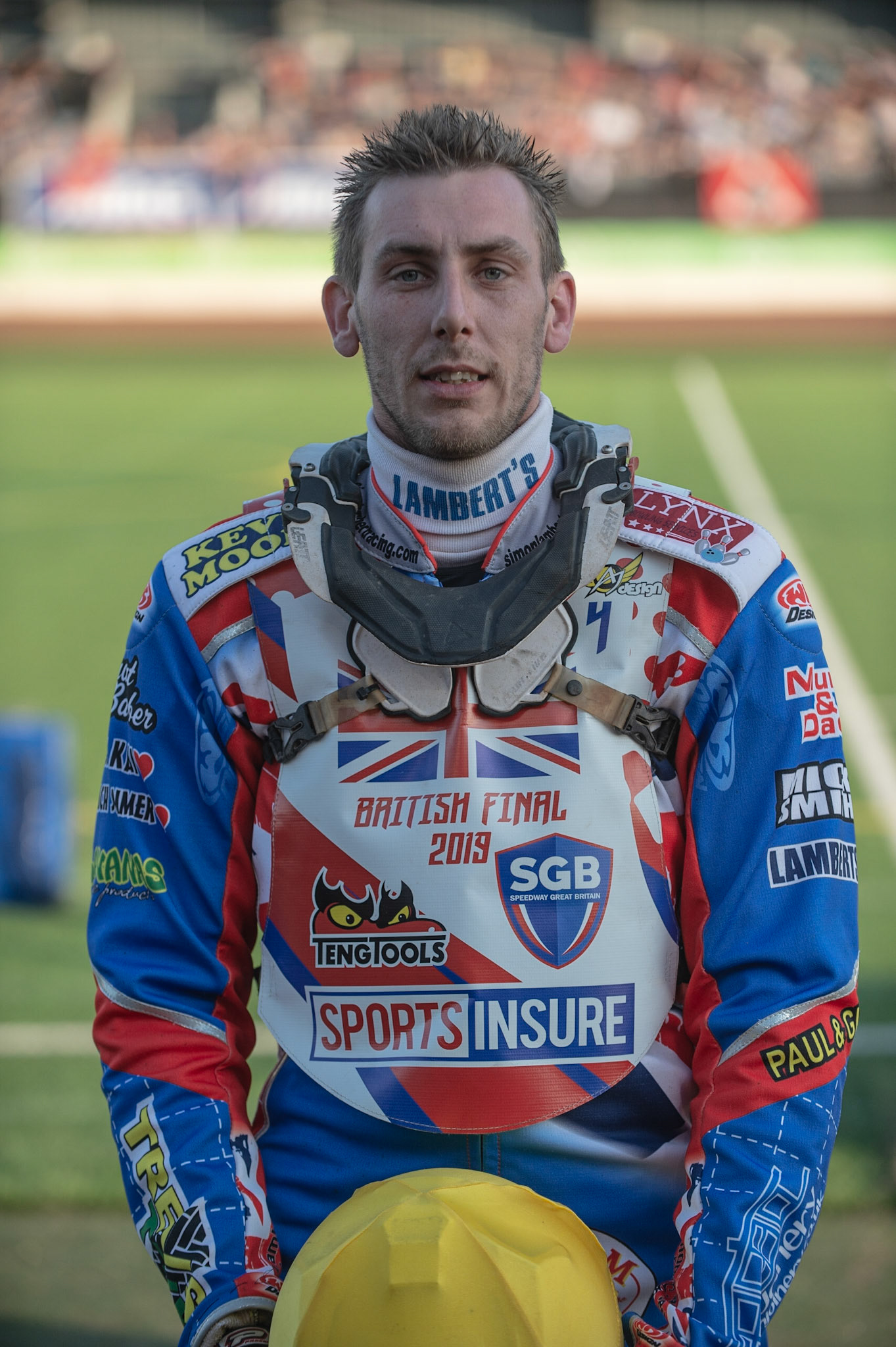 Photo: Ian Charles

Simon Lambert

Sports Insure British Final,  Belle Vue National Speedway Stadium, Manchester Monday 29  July  2019