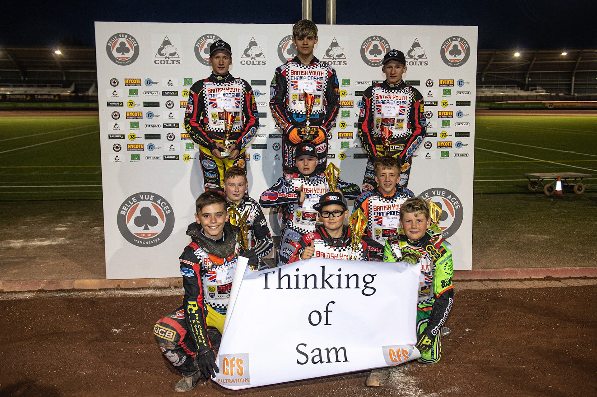 Photo: Ian Charles

All the winners in the classes

Summer Speed Saturday & British Youth Speedway Championship Round 5, National Speedway Stadium, Manchester, Saturday 22 June 2019