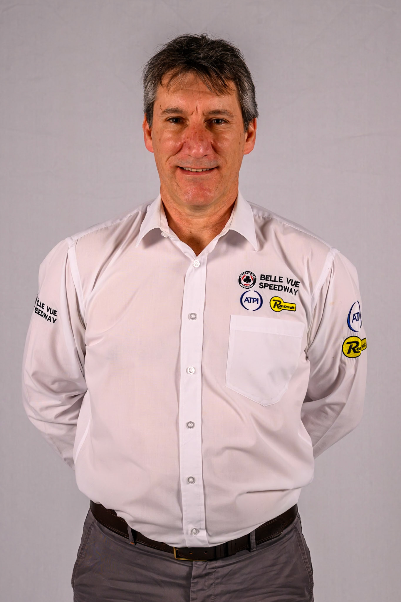 Mark Lemon, Team Manager of Belle Vue Aces during the Belle Vue Aces Media Day at the National Speedway Stadium, Manchester on Wednesday 11th March 2026. (Photo: Ian Charles | MI News)