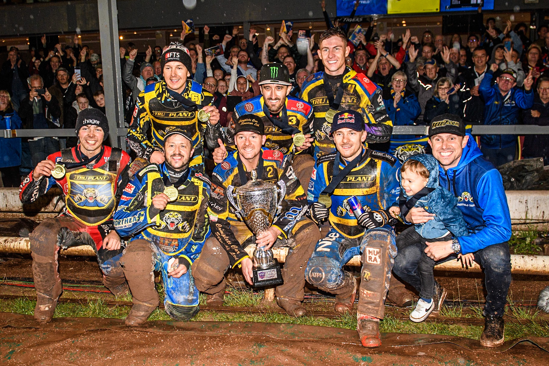 during the Sports Insure Premiership Grand Final Second Leg match between Sheffield Tigers and Ipswich Witches at Owlerton Stadium, Sheffield on Thursday 5th October 2023. (Photo: Ian Charles | MI News)