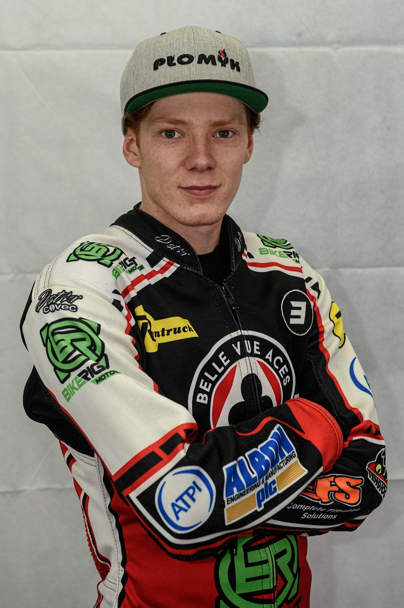 Photo: Ian CharlesDan Bewley - Belle Vue AcesBelle Vue Press &amp; Practice, , National Speedway Stadium, Manchester Thursday  13  May  2021