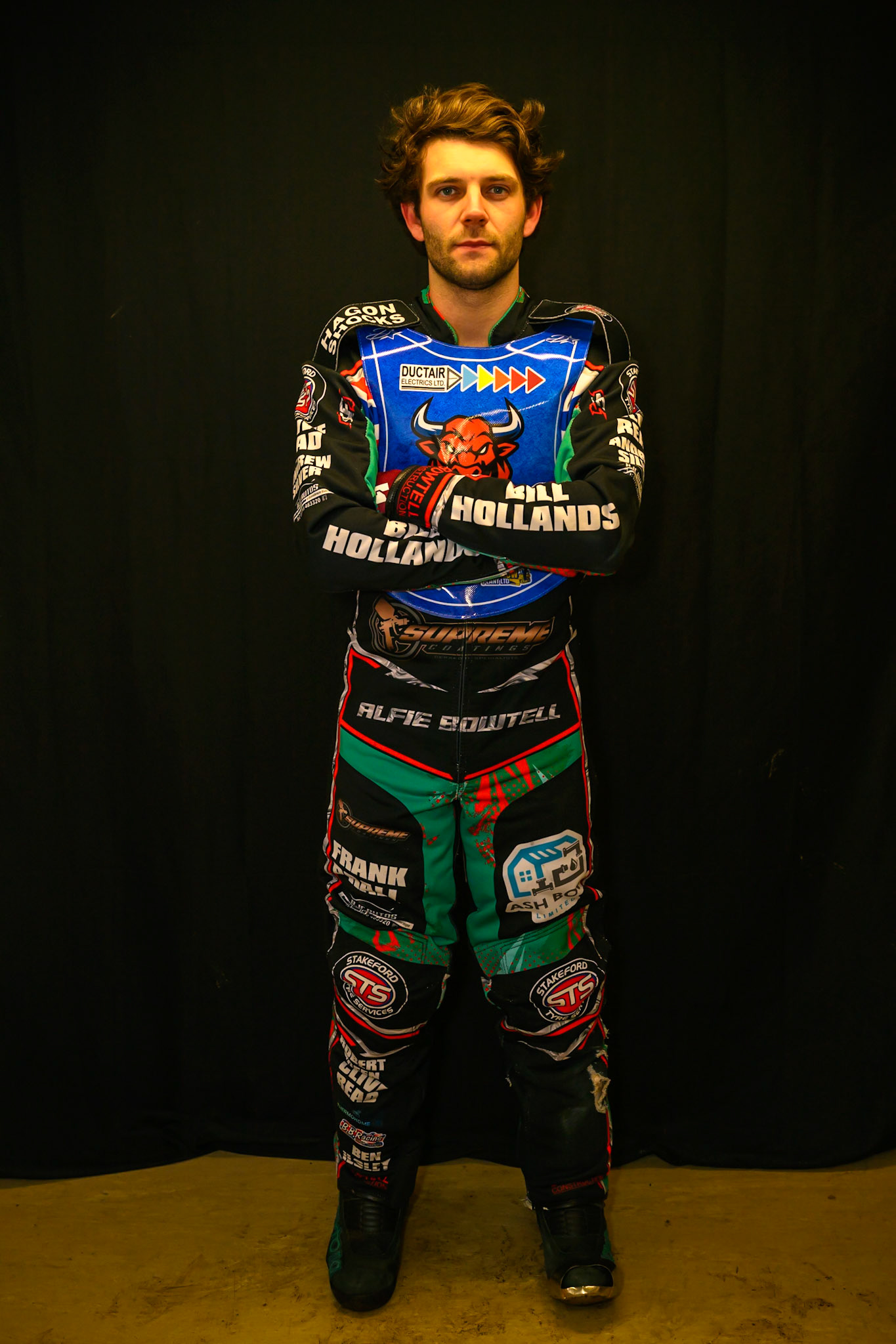 Alfie Bowtell during Buxton Bulls Press and Practice at Hi-Edge Speedway, Buxton on Monday 30th March 2026. (Photo: Ian Charles | MI News)