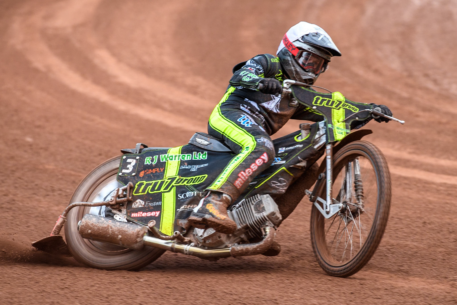 Ipswich Witches' Danny King in action during the Rowe Motor Oil Premiership match between Belle Vue Aces and Ipswich Witches at the National Speedway Stadium, Manchester on Monday 1st July 2024. (Photo: Ian Charles | MI News)