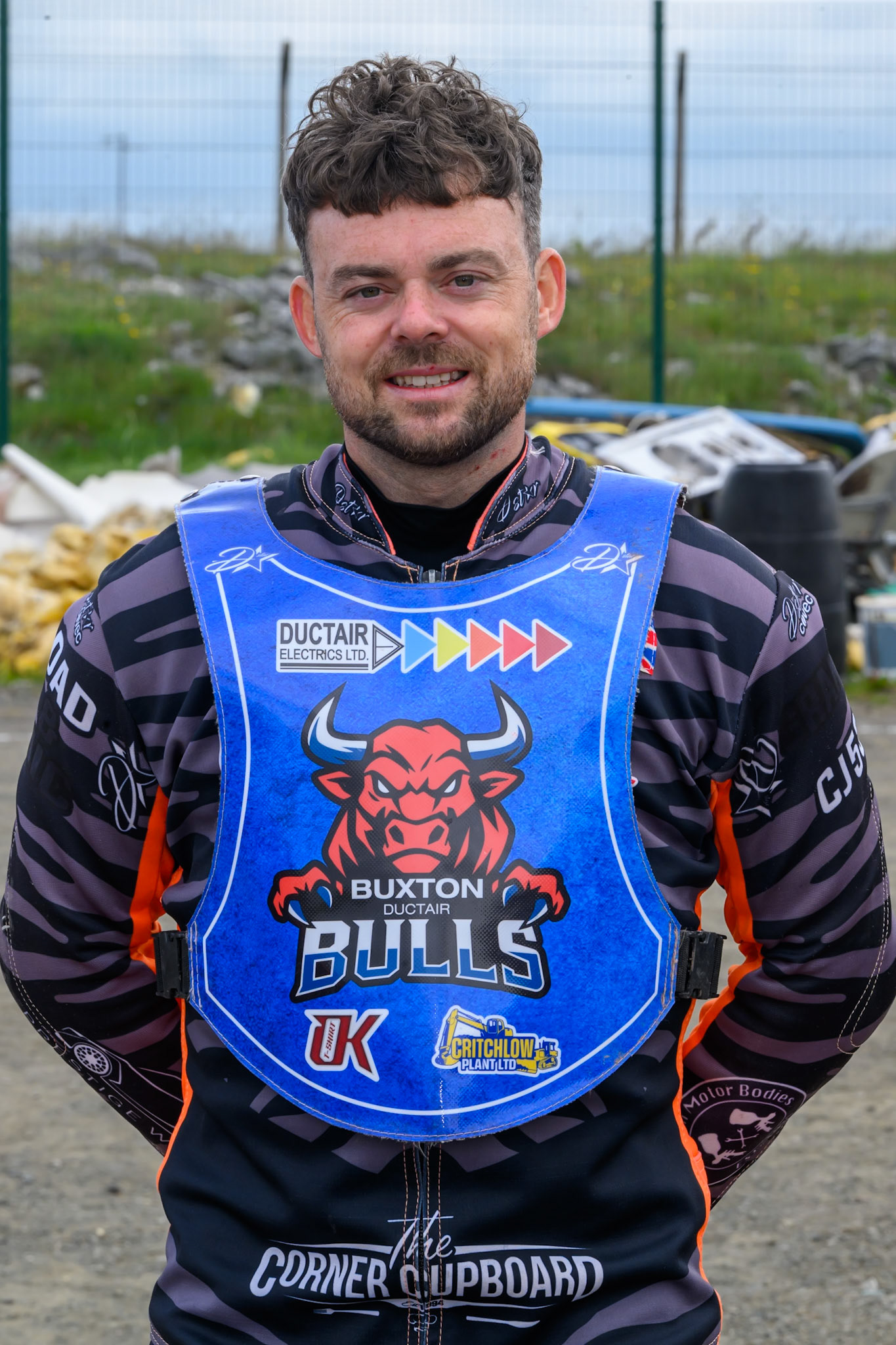 Jack Roberts of Buxton Bulls during the WSRA National Development League match between Buxton Bulls and Edinburgh Monarchs Academy at Hi-Edge Speedway, Buxton on Sunday 14th June 2026. (Photo: Ian Charles | MI News)