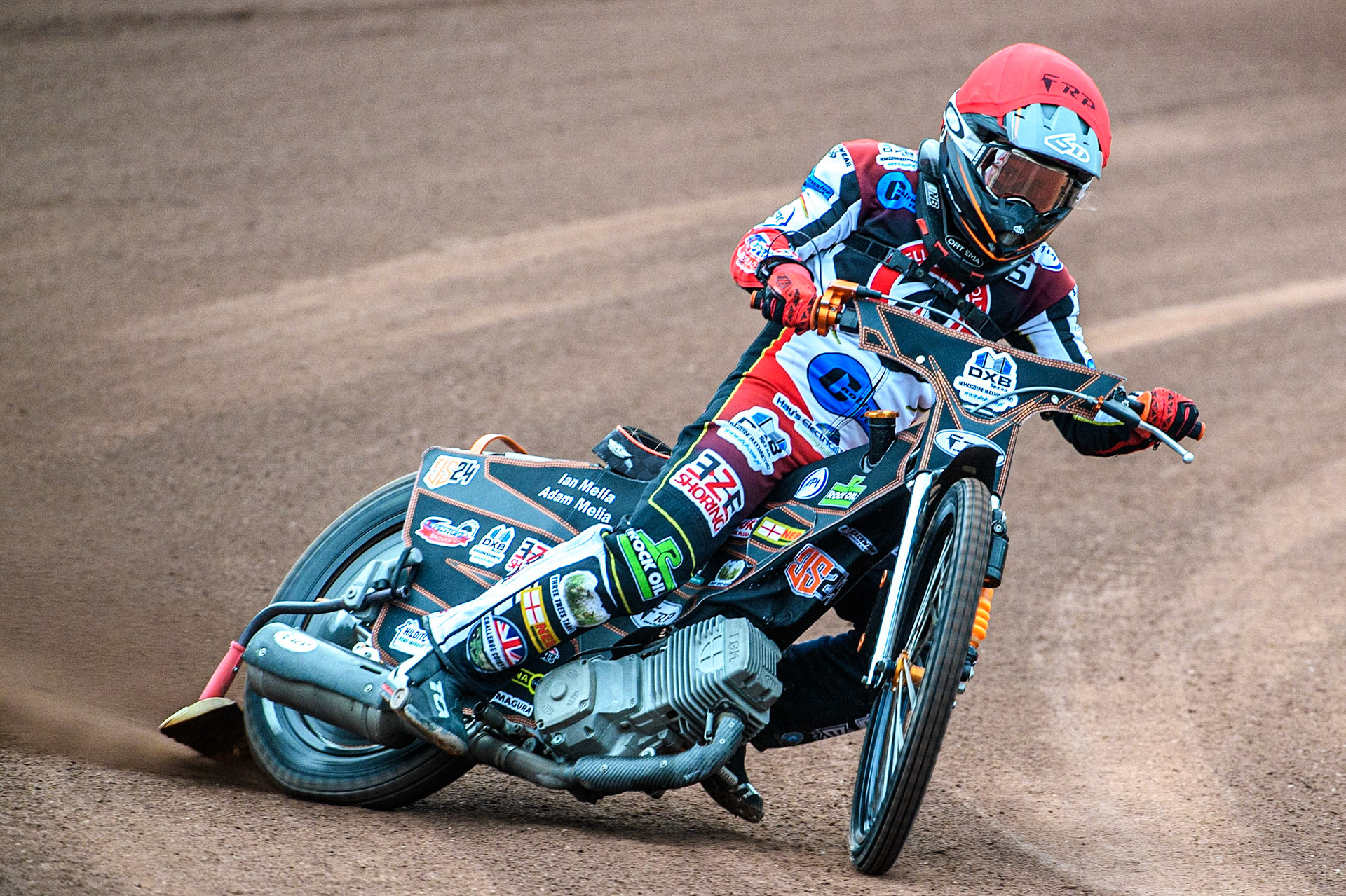 Jack Smith in action  for Belle Vue Cool Running Colts during the National Development League match between Belle Vue Colts and Edinburgh Monarchs Academy at the National Speedway Stadium, Manchester on Friday 21st July 2023. (Photo: Ian Charles | MI News)