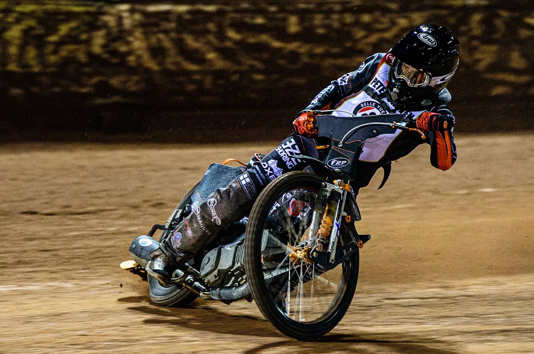Jack Smith  in action  during the Peter Craven Memorial Trophy  at the National Speedway Stadium, Manchester on Monday 3rd April 2023. (Photo: Ian Charles | MI News)