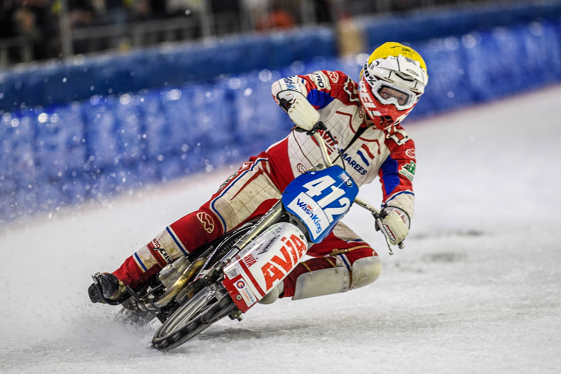 Niek Schaap of The Netherlands in action  during the Roelof Thijs Bokaal, Ice Rink Thialf, Heerenveen, Netherlands on Friday 4th April 2025. (Photo: Ian Charles | MI News)