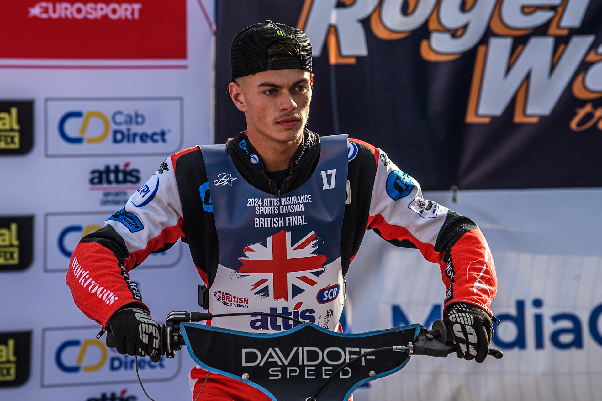Reserve Freddy Hodder during the Attis Insurance Sports Division British Speedway Championship Final at the National Speedway Stadium, Manchester on Saturday 8th June 2024. (Photo: Ian Charles | MI News)