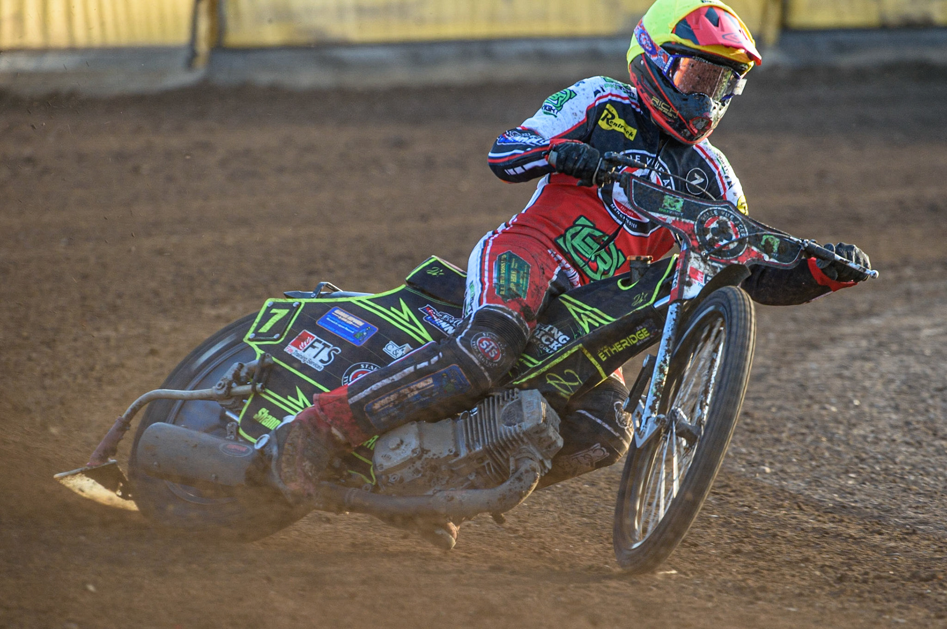 PETERBOROUGH, UK. JULY 19TH Belle Vue BikeRight Aces  Jye Etheridge  in action   during the SGB Premiership match between Peterborough and Belle Vue Aces at East of England Showground, Peterborough on Monday 19th July 2021. (Credit: Ian Charles | MI News)