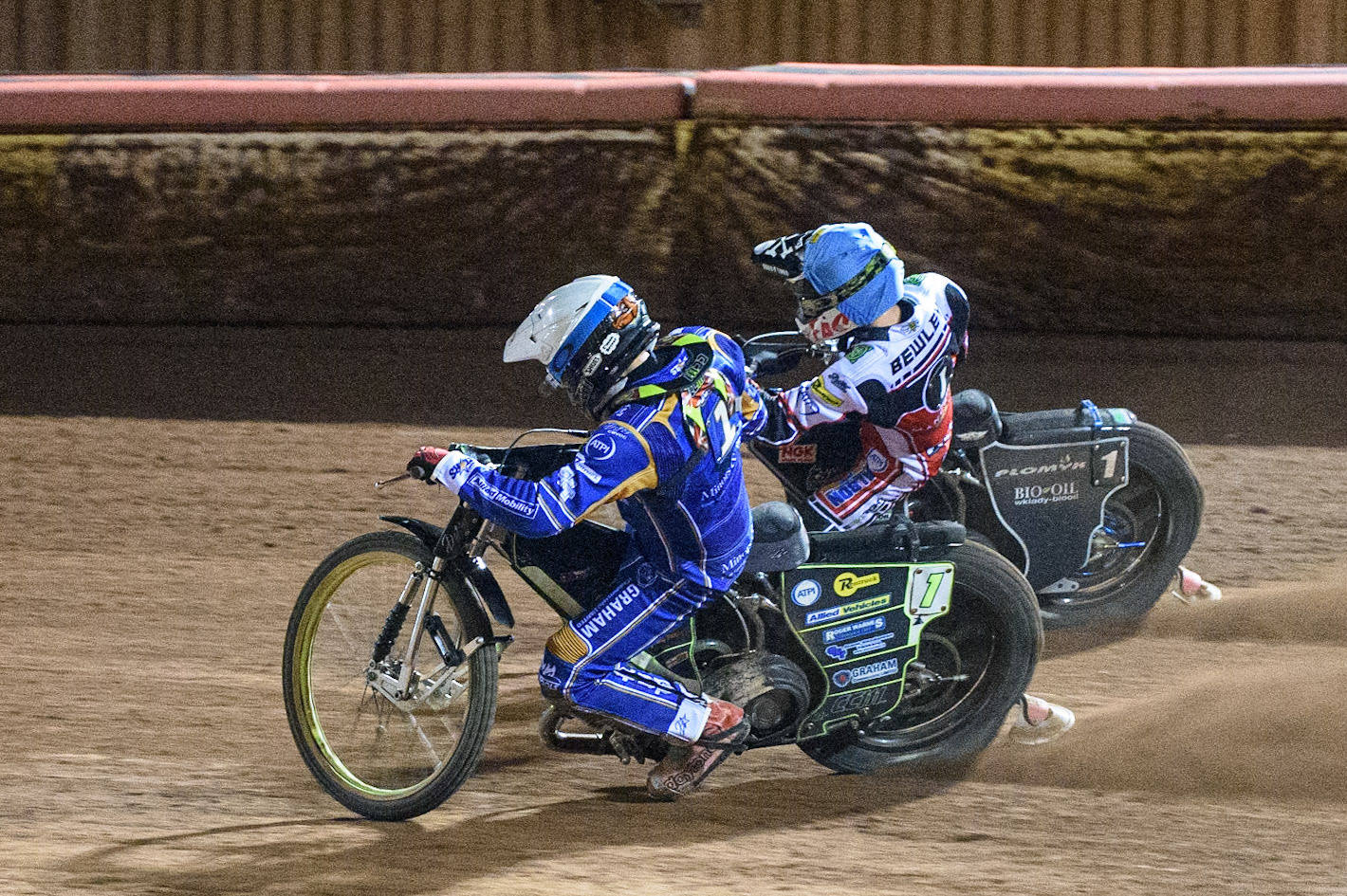MANCHESTER, UK. SEPT 13TH   during the SGB Premiership match between Belle Vue Aces and King's Lynn Stars at the National Speedway Stadium, Manchester on Monday 13th September 2021. (Credit: Ian Charles | MI News)