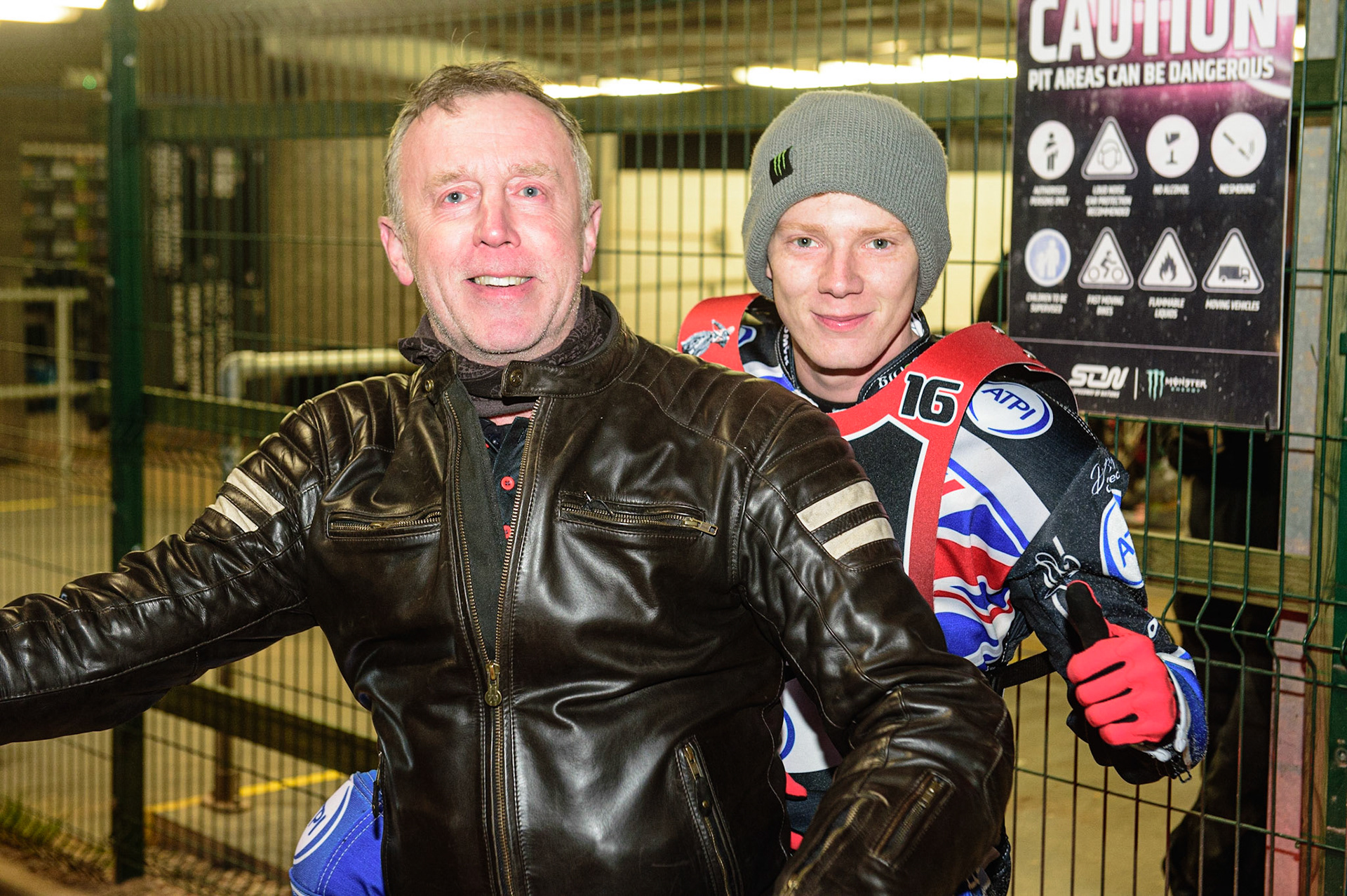MANCHESTER, UK. MAR 21ST. Dan Bewley makes his entrance on a classic bike during the ATPI Peter Craven Memorial Trophy at the National Speedway Stadium, Manchester on Monday 21st March 2022. (Credit: Ian Charles | MI News)