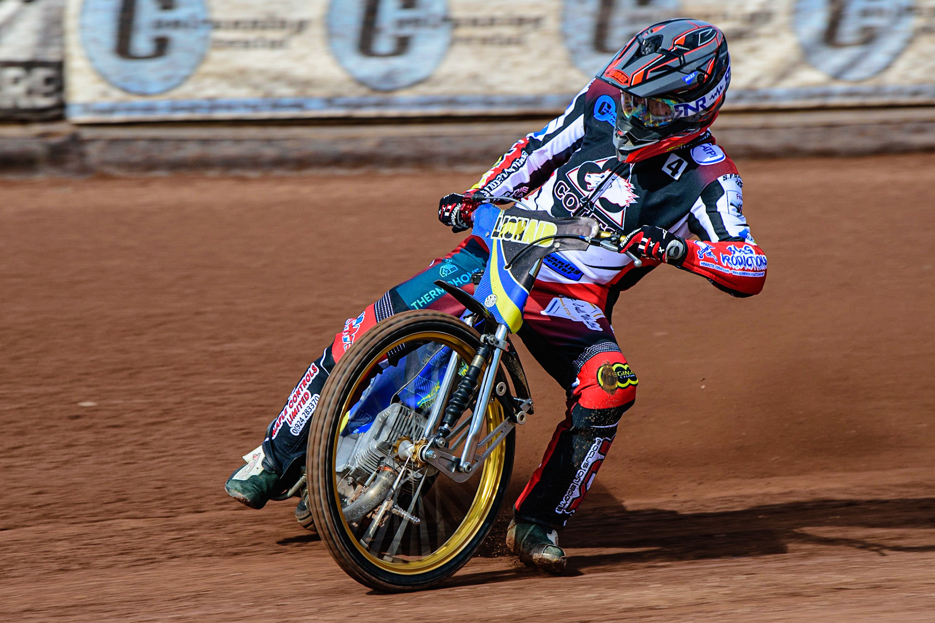 MANCHESTER, UK. MAR 14TH Jack Parkinson-Blackburn in action during the Belle Vue Speedway Media Day at the National Speedway Stadium, Manchester on Monday 14th March 2022. (Credit: Ian Charles | MI News)