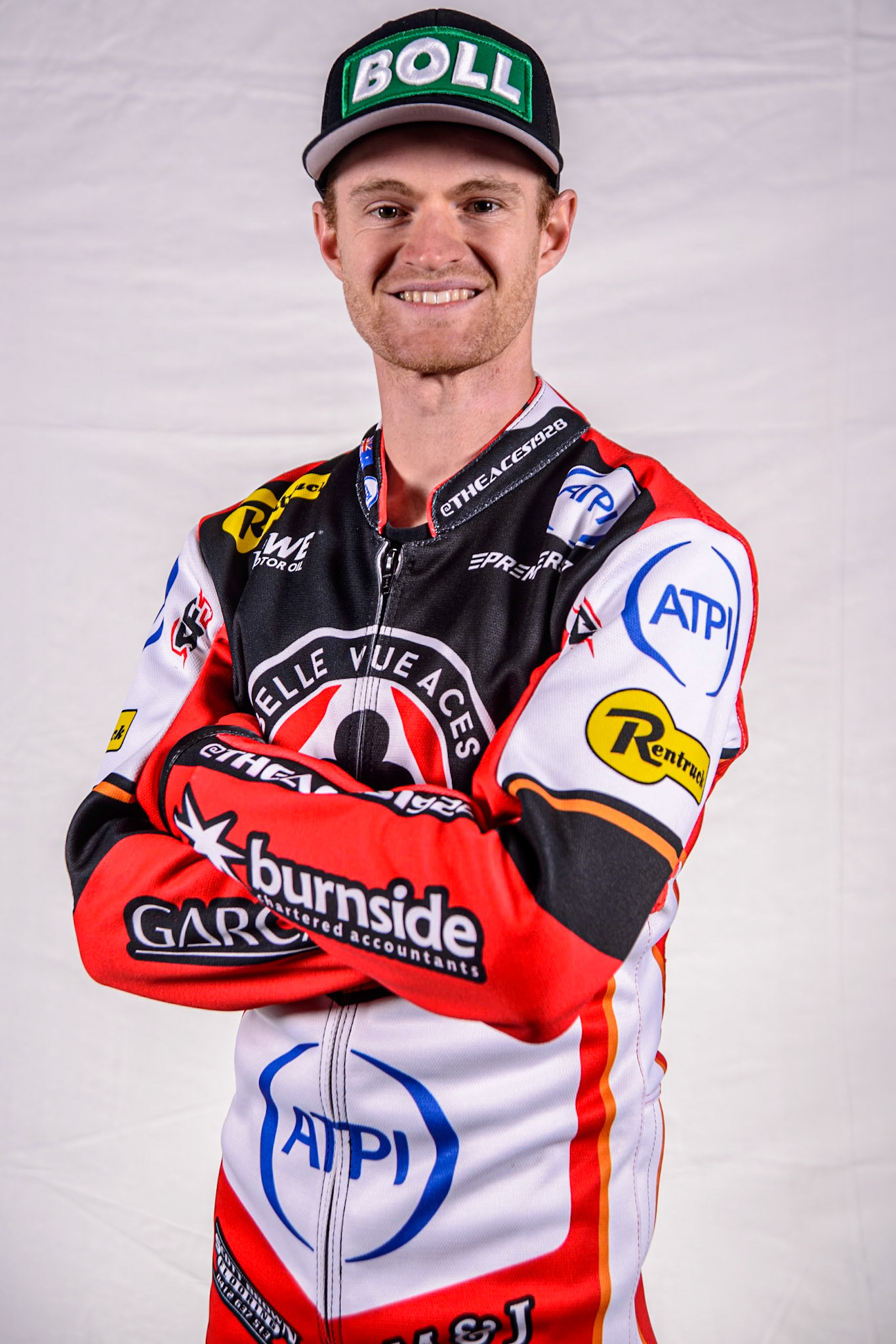 Brady Kurtz - Belle Vue Aces during the Belle Vue Aces Media Day at the National Speedway Stadium, Manchester on Wednesday 12th March 2025. (Photo: Ian Charles | MI News)