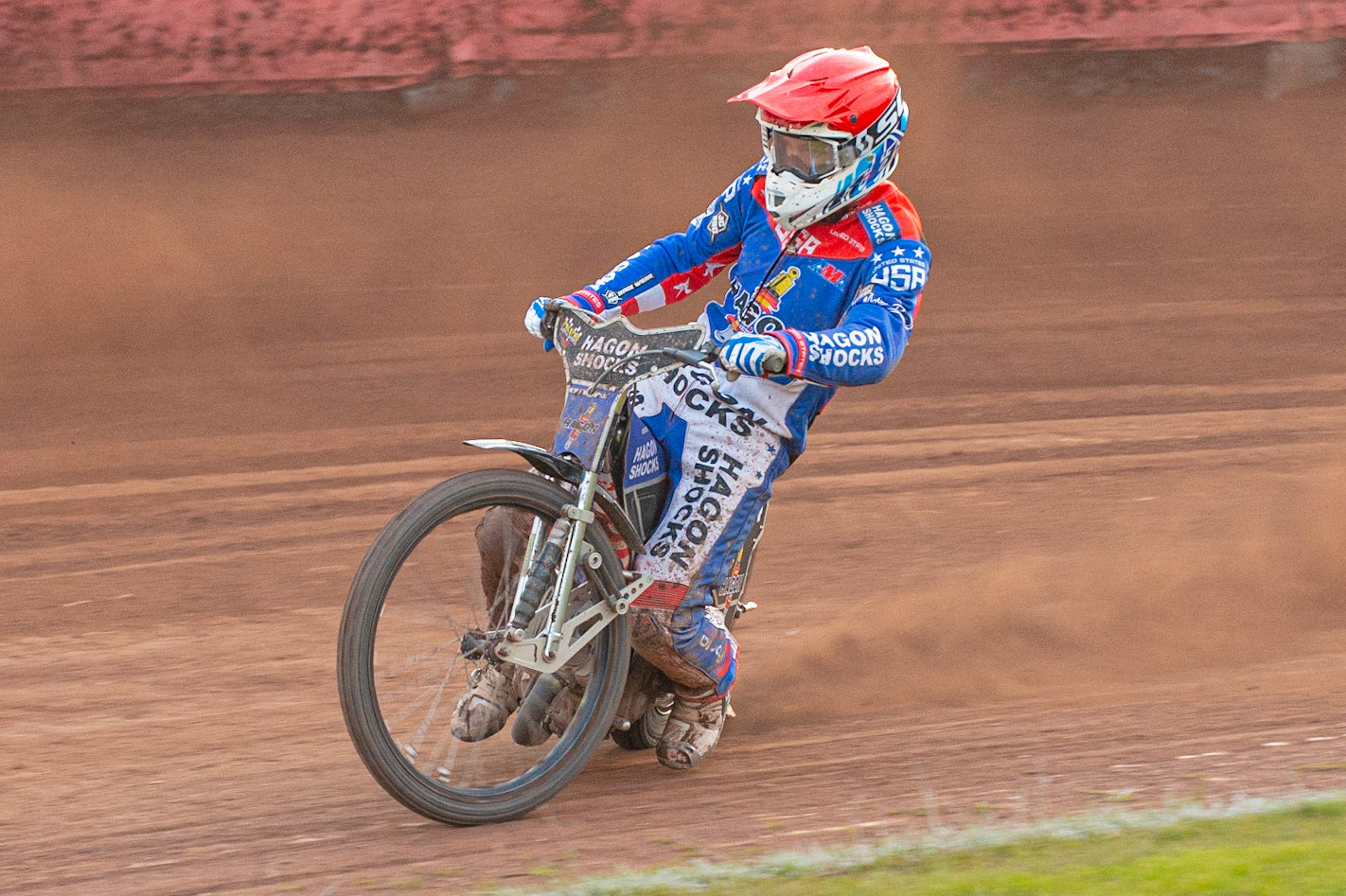 Photo by Ian Charles:

Broc Nichol (USA) in action 

FIM Speedway Grand Prix World Championship - Qualifying Round 1, Peugeot Ashfield Stadium, Glasgow, 8 June 2019