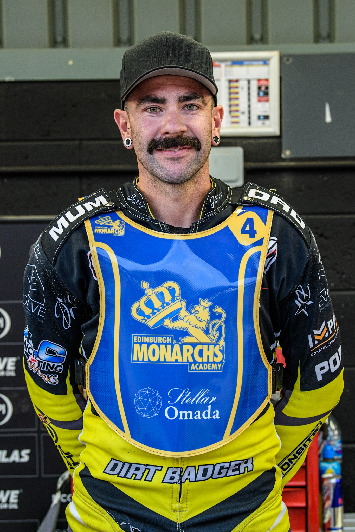 Edinburgh Monarchs' Dayle Wood during the WSRA National Development League match between Belle Vue Aces and Edinburgh Monarchs at the National Speedway Stadium, Manchester on Friday 30th August 2024. (Photo: Ian Charles | MI News)