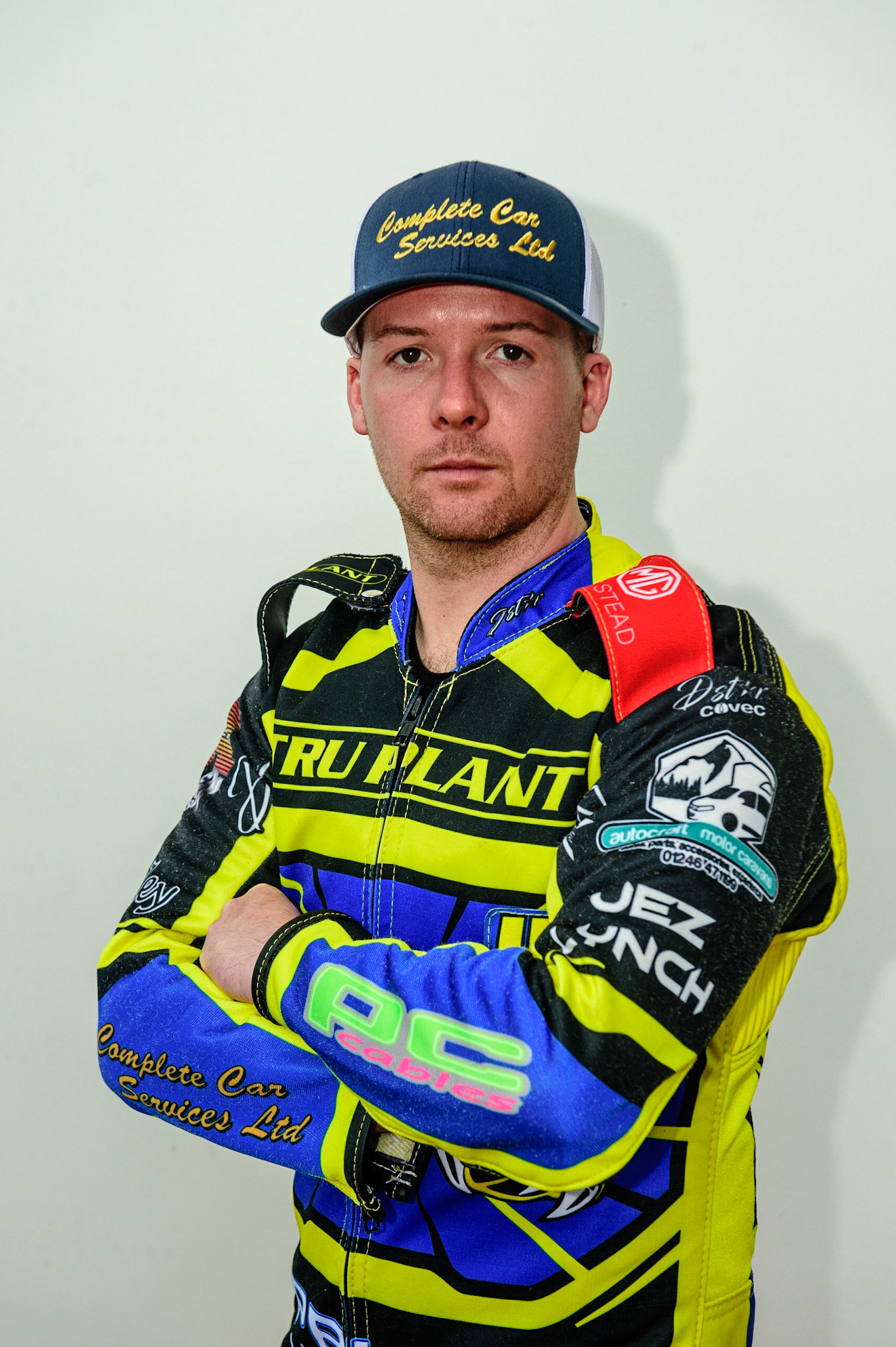 MANCHESTER, UK. APRIL 12TH: Kyle Howarth, Captain of Sheffield Tigers at the Discovery Networks Eurosport Speedway Season Launch at the National Speedway Stadium, Manchester on Tuesday 12th April 2022 (Credit: Ian Charles | MI News)