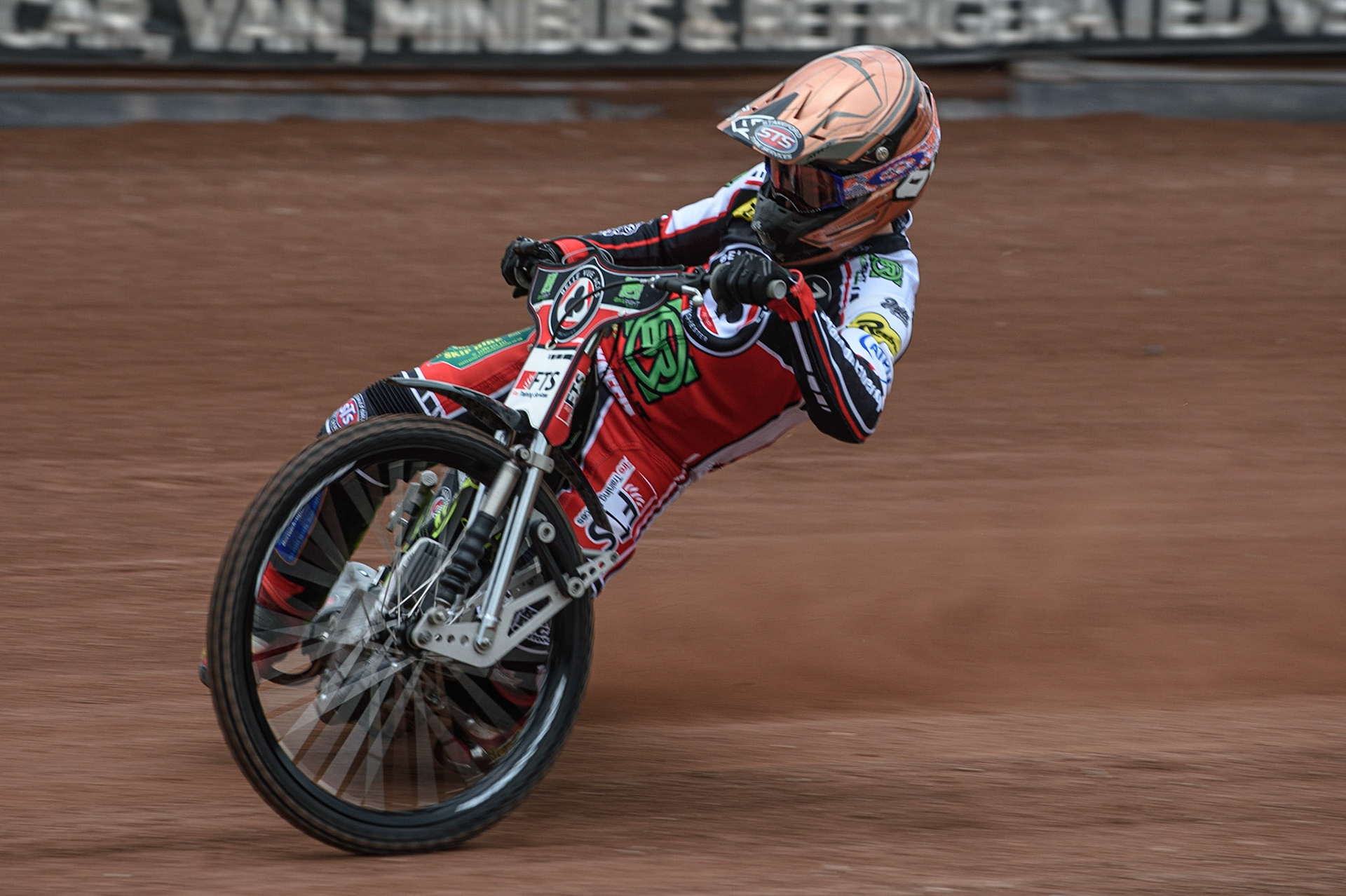Photo: Ian CharlesJye Etheridge in actionBelle Vue Press &amp; Practice Day, National Speedway Stadium, Manchester Thursday  13  May  2021