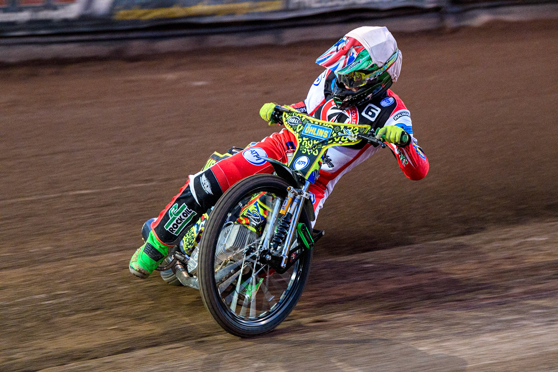 Belle Vue Colts' William Cairns  in action during the WSRA National Development League match between Sheffield Tiger Cubs and Belle Vue Colts at Owlerton Stadium, Sheffield on Thursday 12th September 2024. (Photo: Ian Charles | MI News)