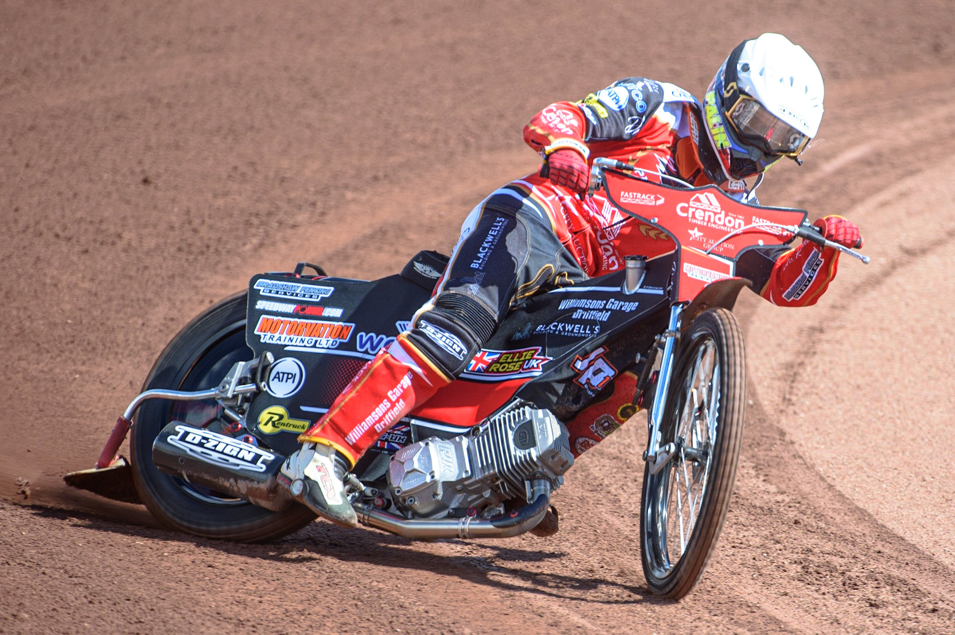 Photo: Ian CharlesJordan Palin In ActionDiscovery Networks Eurosport Speedway Season Launch, National Speedway Stadium, Manchester Wednesday  12  May  2021