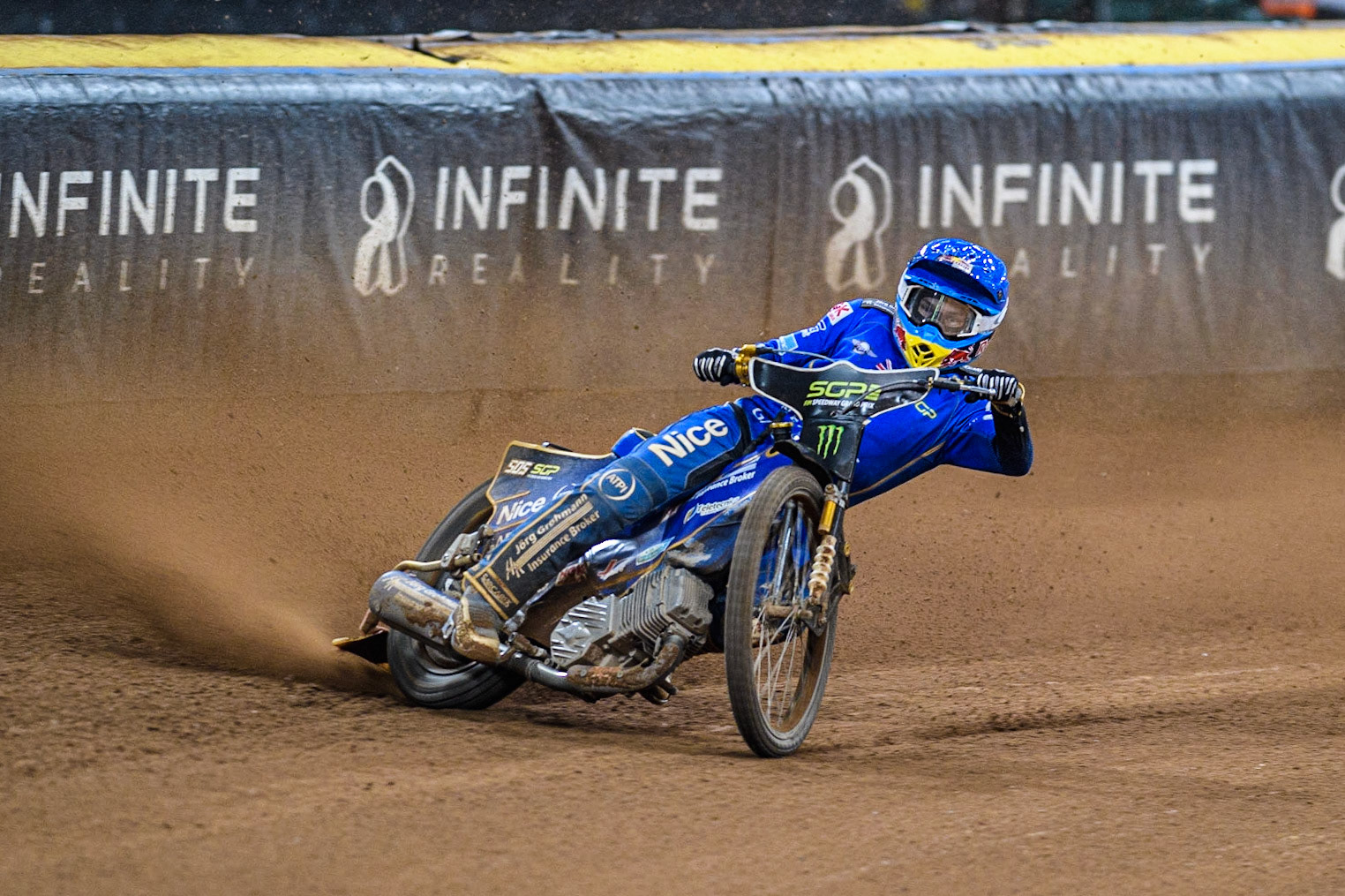 Robert Lambert (505) in action during the FIM Speedway Grand Prix of Great Britain at the Principality Stadium, Cardiff on Saturday 2nd September 2023. (Photo: Ian Charles | MI News)