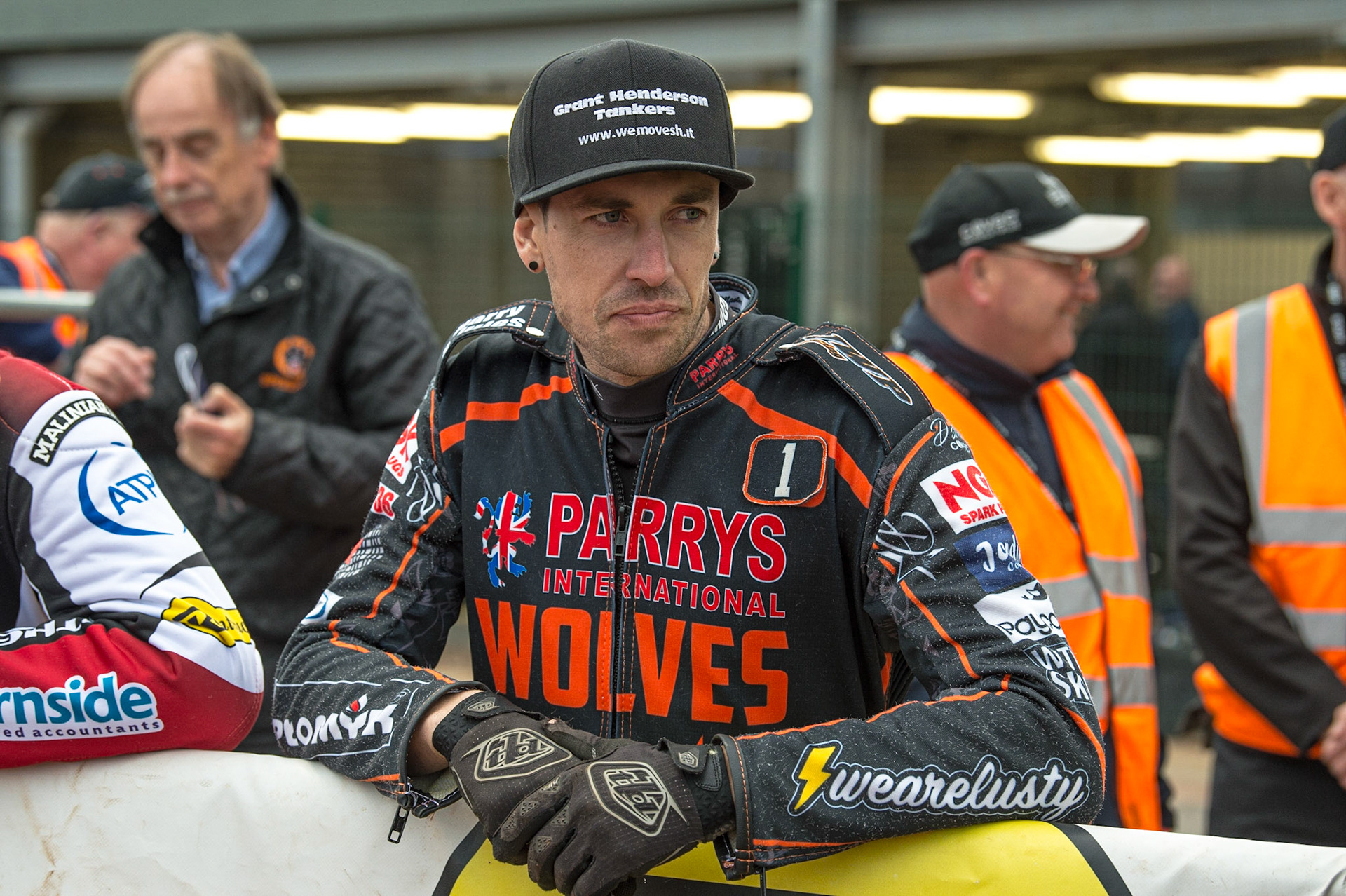 MANCHESTER, UK. JUN 13TH Sam Masters  of Wolverhampton Parrys International Wolves  during the SGB Premiership match between Belle Vue Aces and Wolverhampton  Wolves at the National Speedway Stadium, Manchester on Monday 13th June 2022. (Credit: Ian Charles | MI News)