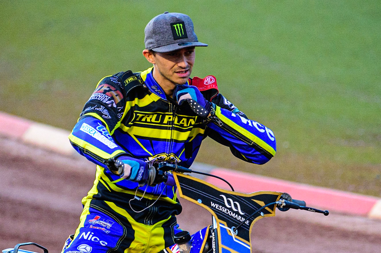 Jack Holder  during the SGB Premiership match between Belle Vue Aces and Sheffield Tigers at the National Speedway Stadium, Manchester on Monday 5th September 2022. (Credit: Ian Charles | MI News)